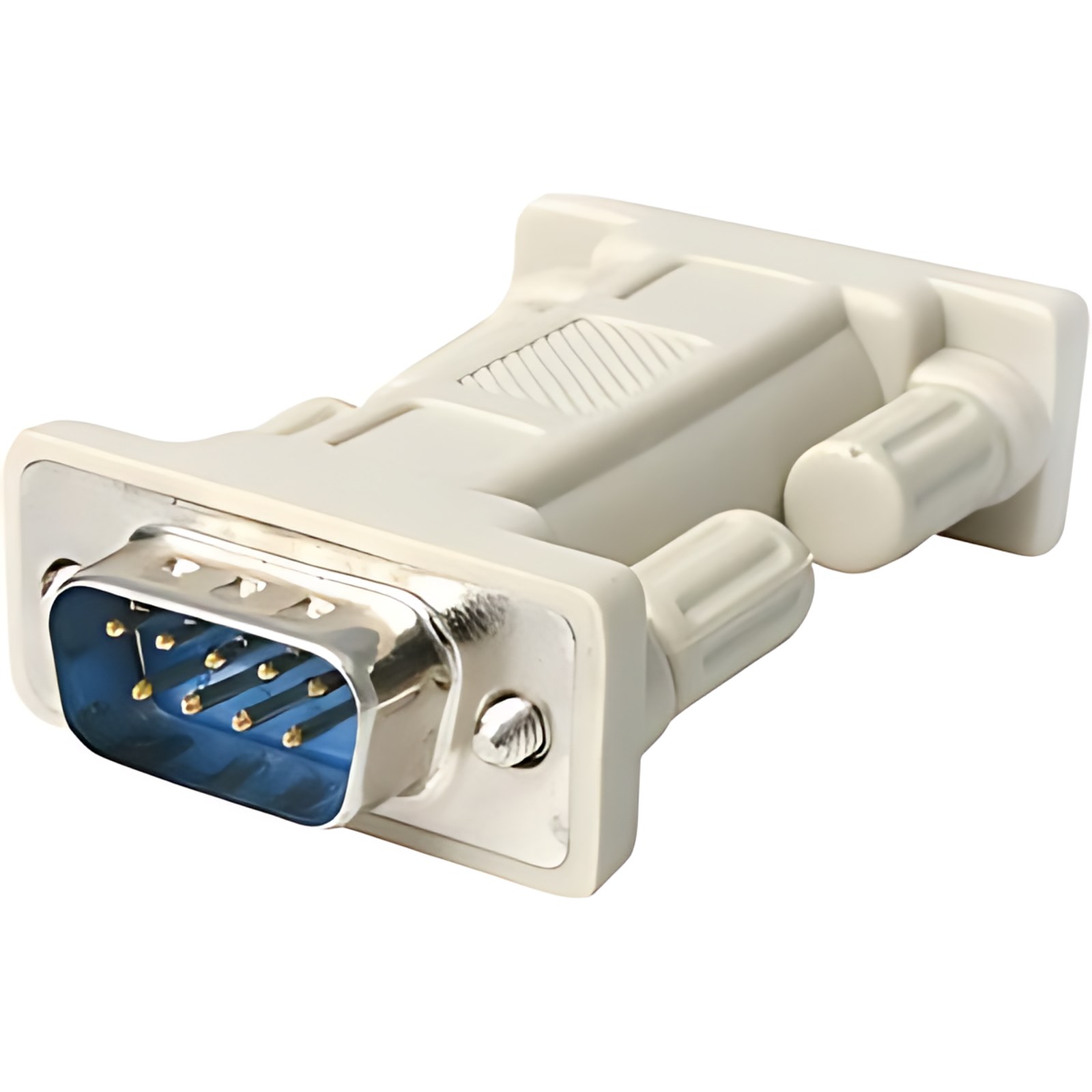 Startech.com Adaptador Serial Db9 Rs232 De Módem Nulo – Null – Macho A Macho – Beige
