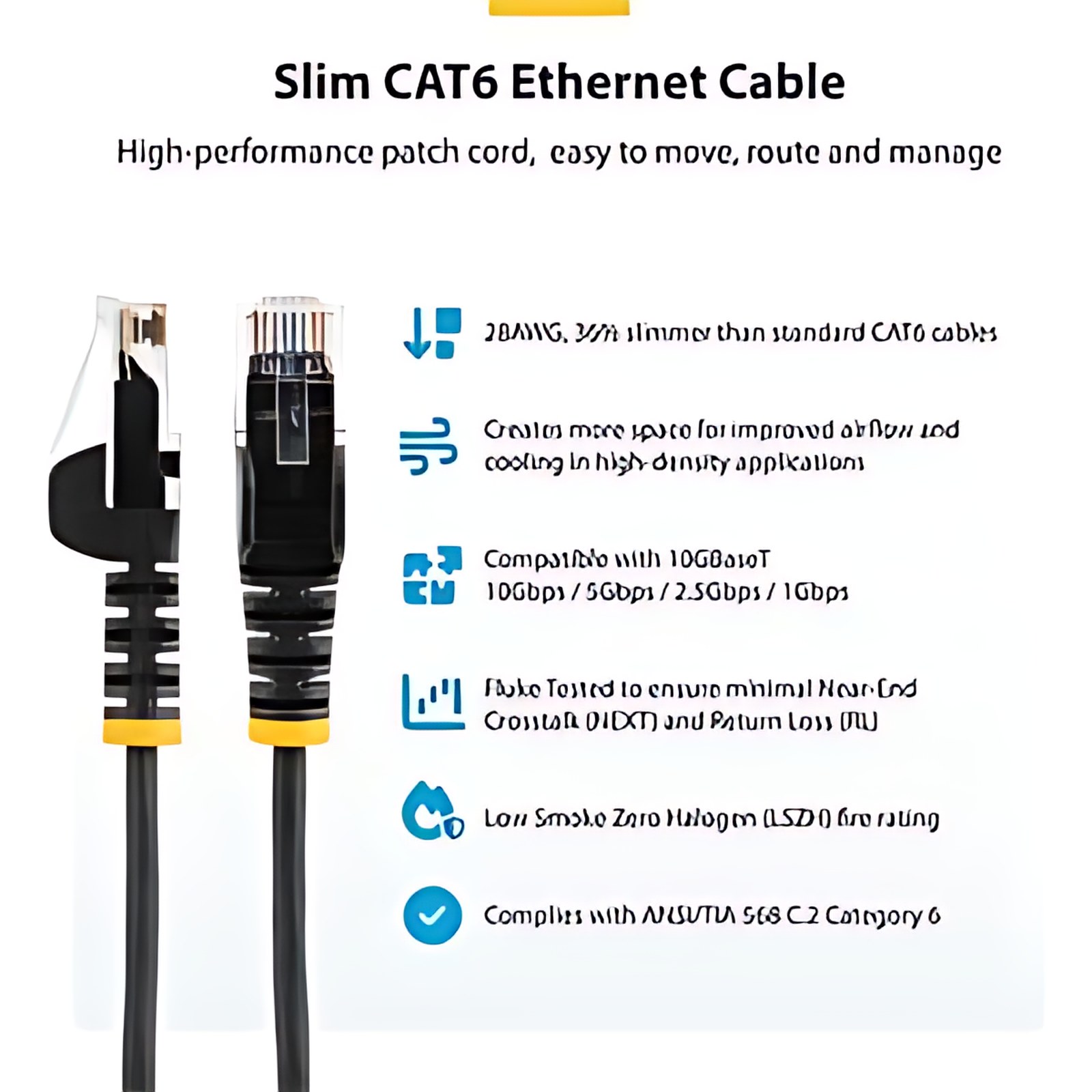 Startech.com Cable Ethernet Cat6 Delgado De 10m Verde – Utp – Cobre Puro – 28awg – Rj45 – Snagless – Lszh – Probado Con Fluke – Cable For Dispositivo De Red, Bastidor, Panel De Conexión, Conmutador Poe, Cámara Ip – 1gbit/S – Cable De Conexión – Unshielded Twisted Pair (utp) – Oro Conector Chapado – Oro Contacto Chapado – Lszh – 28 Awg – Verde