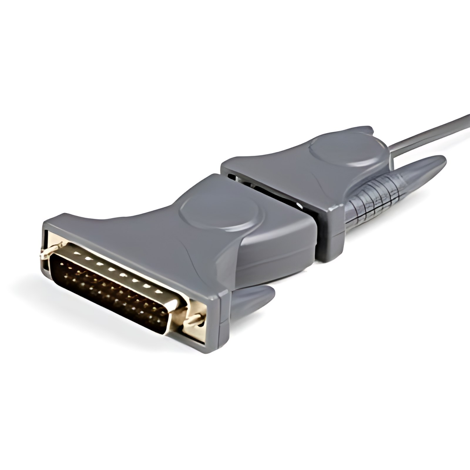 Startech.com Cable Adaptador De 0.9m Usb A Serial Serie Db9 Db25 Rs232 – 1 X Usb 2.0 Tipo A – Macho – Gris