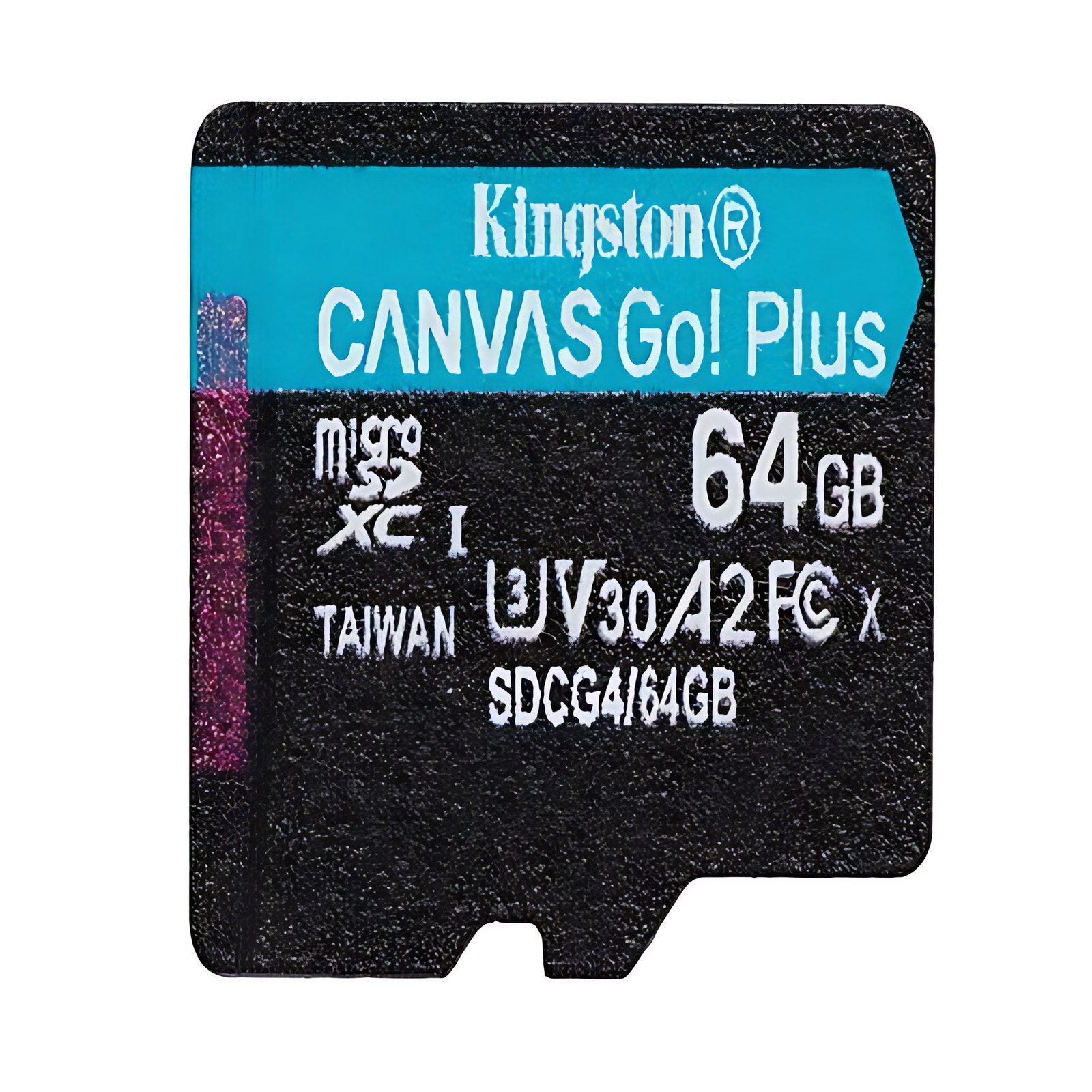 Kingston Memoria 64gb Microsdxc Canvas Go Plus A2 U3  Sin Adp