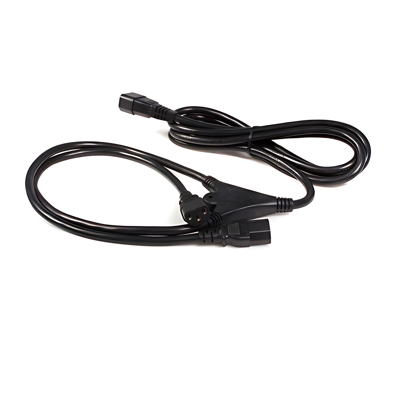 StarTech.com Cable de 3m de Extensión de Alimentación de Computadora, C14 a 2x C13, Extensor de Cable, IEC-320-C14 a IEC-320-C13, UL - Para Computadora de escritorio, UPS, Servidor, Impresora, Unidad
