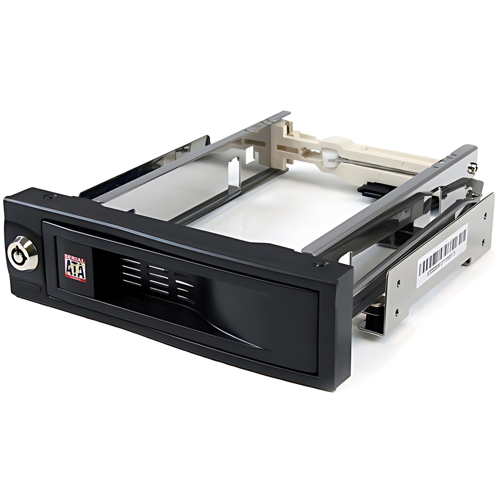 StarTech.com Rack Móvil de Aluminio de 5.25"" para un Disco Duro HDD SATA de 3.5 Pulgadas sin Bandeja - Hot Swap - 1 x HDD admitido - 1 x Bahía Total - 1 x Bahía 3,5"" - Aluminio