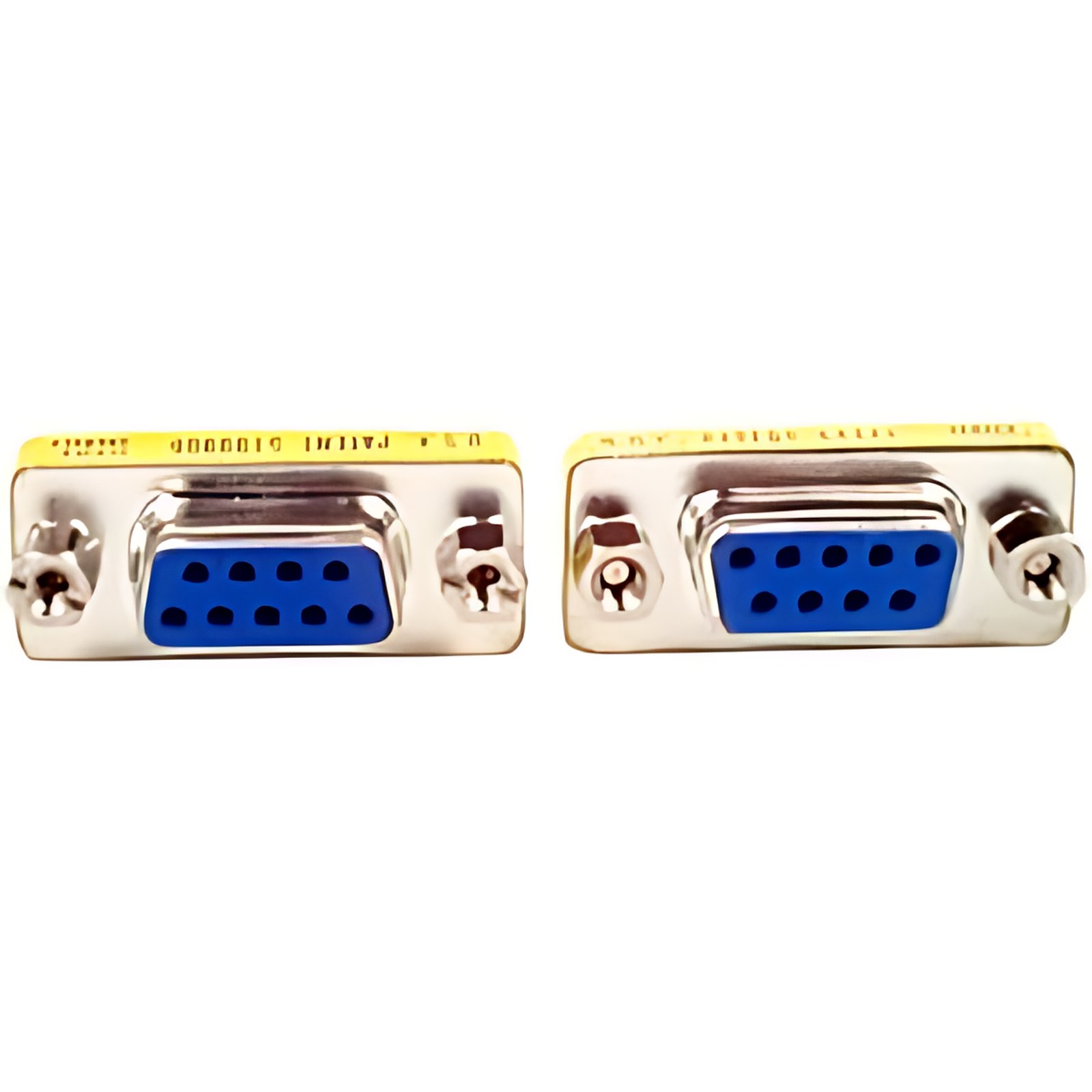 Startech.com Cambiador De Género Delgado Db9 Serial Hembra A Hembra