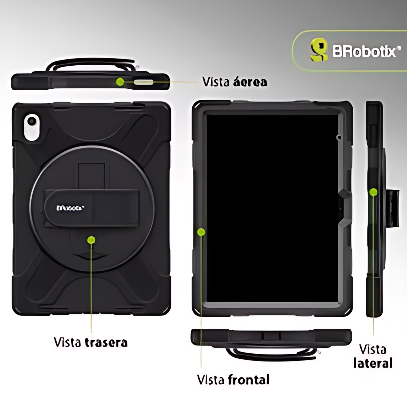 Funda De Uso Rudogiro 360 Para Ipad 10ma Generacion