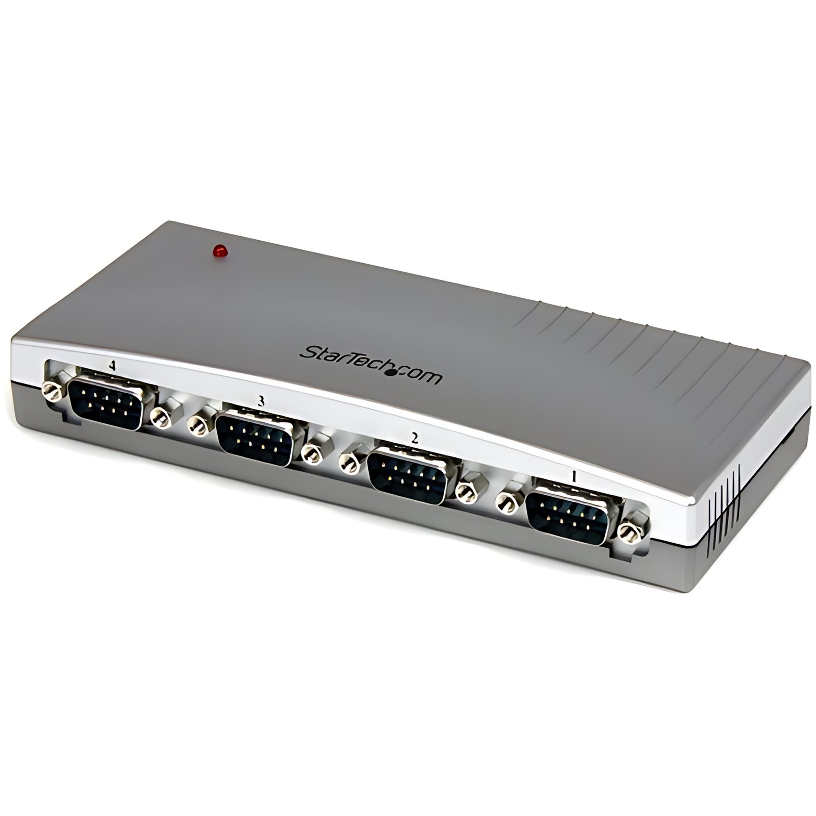 StarTech.com Adaptador Hub Concentrador USB Externo de 4 Puertos Serial RS232 DB9 - USB - PC, Mac - 4 x Número de puertos serie externos - 1 x Número de puertos USB
