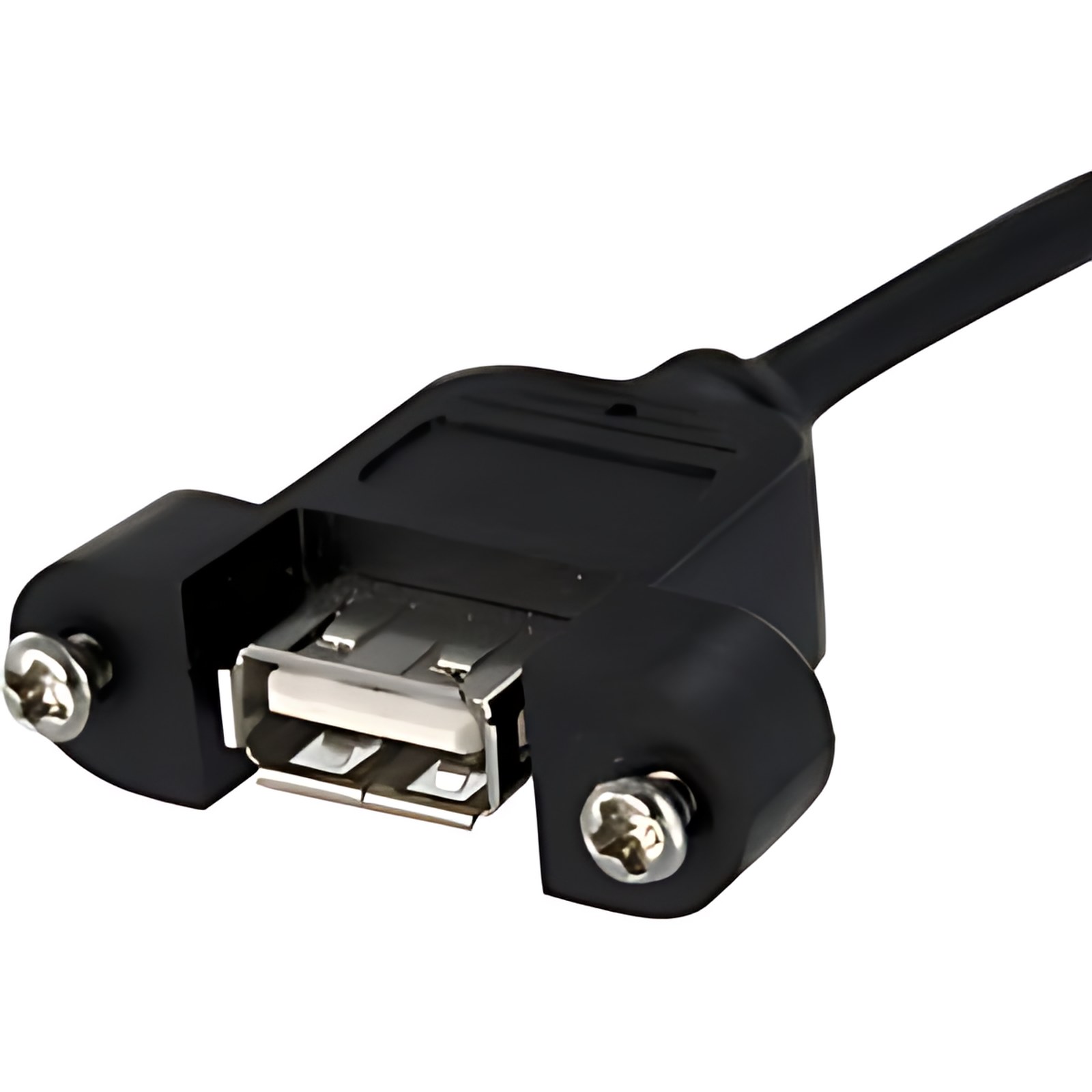 Startech.com Cable De 91cm Usb 2.0 Para Montaje En Panel Conexión A Placa Madre Idc 5 Pines – Hembra Usb A – Cable For Placa Base, Unidad De Almacenamiento, Pc – Níquel Conector Chapado – 24/28 Awg – Negro