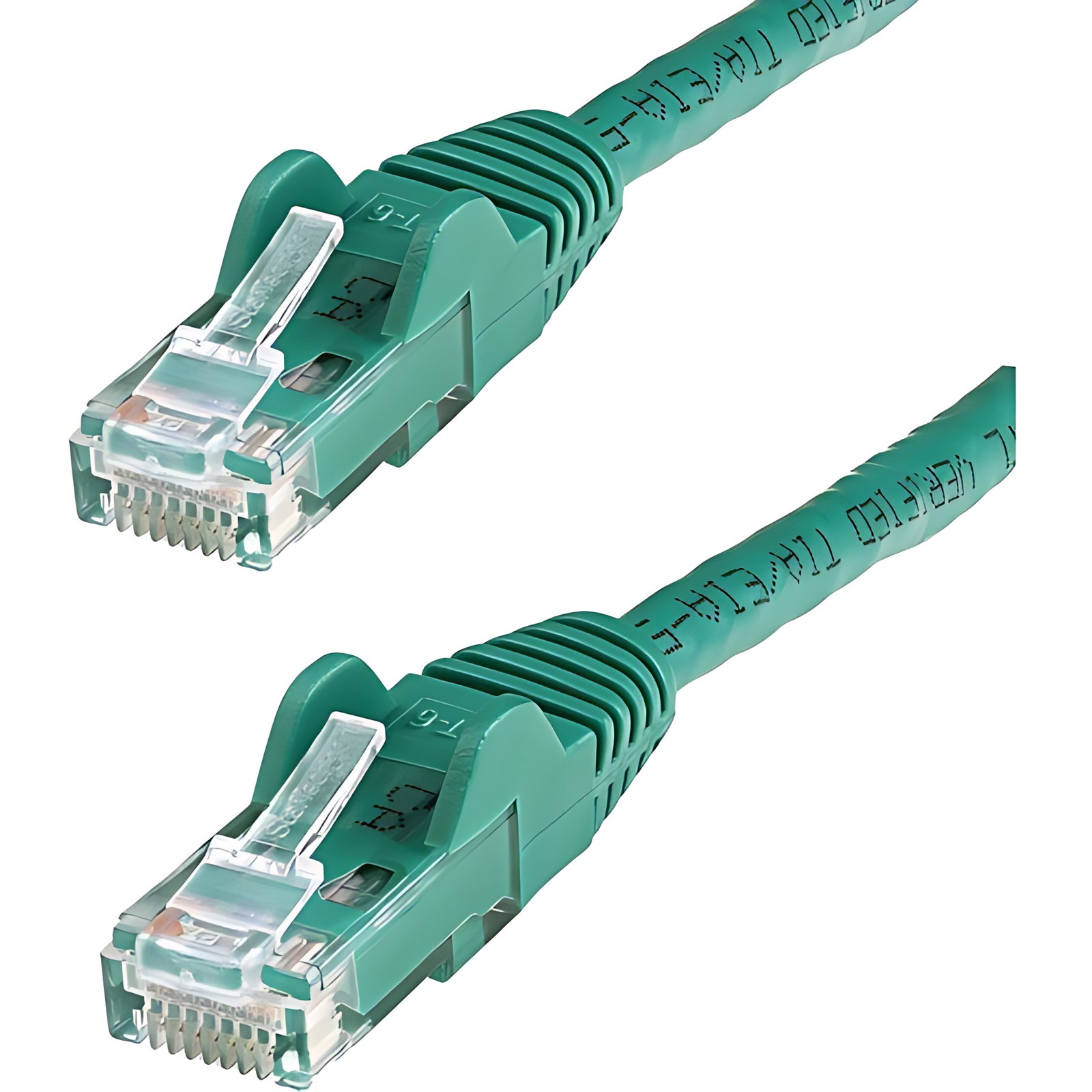 Startech.com Cable De Red Gigabit Ethernet 15m Utp Patch Cat6 Cat 6 Rj45 Snagless Sin Enganches – Verde – Cable For Dispositivo De Red, Hub, Panel De Distribución, Workstation, Enchufe De Pared, Teléfono Ip – 10gbit/S – Cable De Conexión – Oro Contacto Chapado – Cmg – 24 Awg – Verde