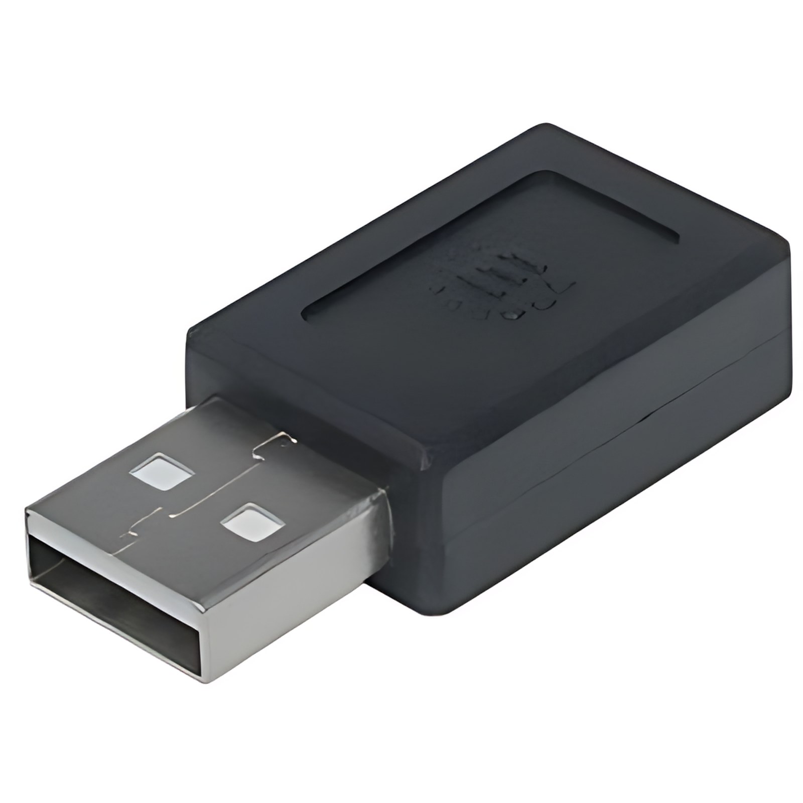 Manhattan Adaptador USB-C V2.0, AM-CH Negro - Níquel Conector - Negro
