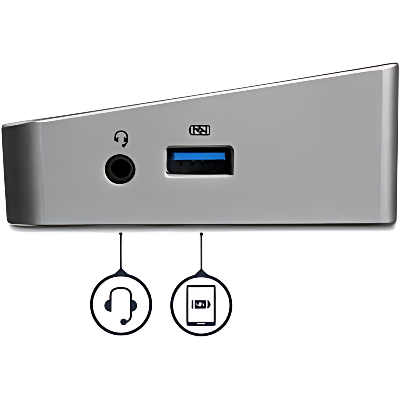 Startech.com Docking Station Usb 3.0 2x Displayport Y Hdmi 4k Para 3 Monitores – Hub 5x Usb-A (1x Fast Charge) – Audio – Gbe – Mac/Win – 3 Pantallas Compatibles – 4k – 3840 X 2160, 2560 X 1440, 2560 X 1440 – 6 X Puertos Usb – 6 X Usb 3.0 – Usb Tipo-A – Red (rj-45) – Hdmi – Displayport – Línea Salida De Audio – Micrófono – Cableado – Gigabit Ethernet – Macos 14, Windows 7, Windows 8, Windows 8.1, Windows 10, Windows 11, Mac Os X Server 10.8 Mountain Lion, Mac Os X 10.12 Sierra, Mac Os