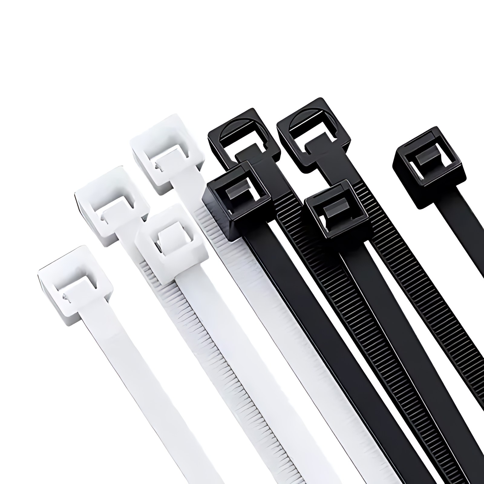CINCHO NYLON EN COLORES BLANCO Y NEGRO (AMBOS) 15 CMS 200 PIEZAS, EXCELENTE TENSIÓN PARA ORGANIZAR DIVERSOS TIPOS DE CABLES, PRESENTACIÓN EN BOTE, CONTIENE 100 PZAS BLANCAS Y 100 PZAS NEGRAS.