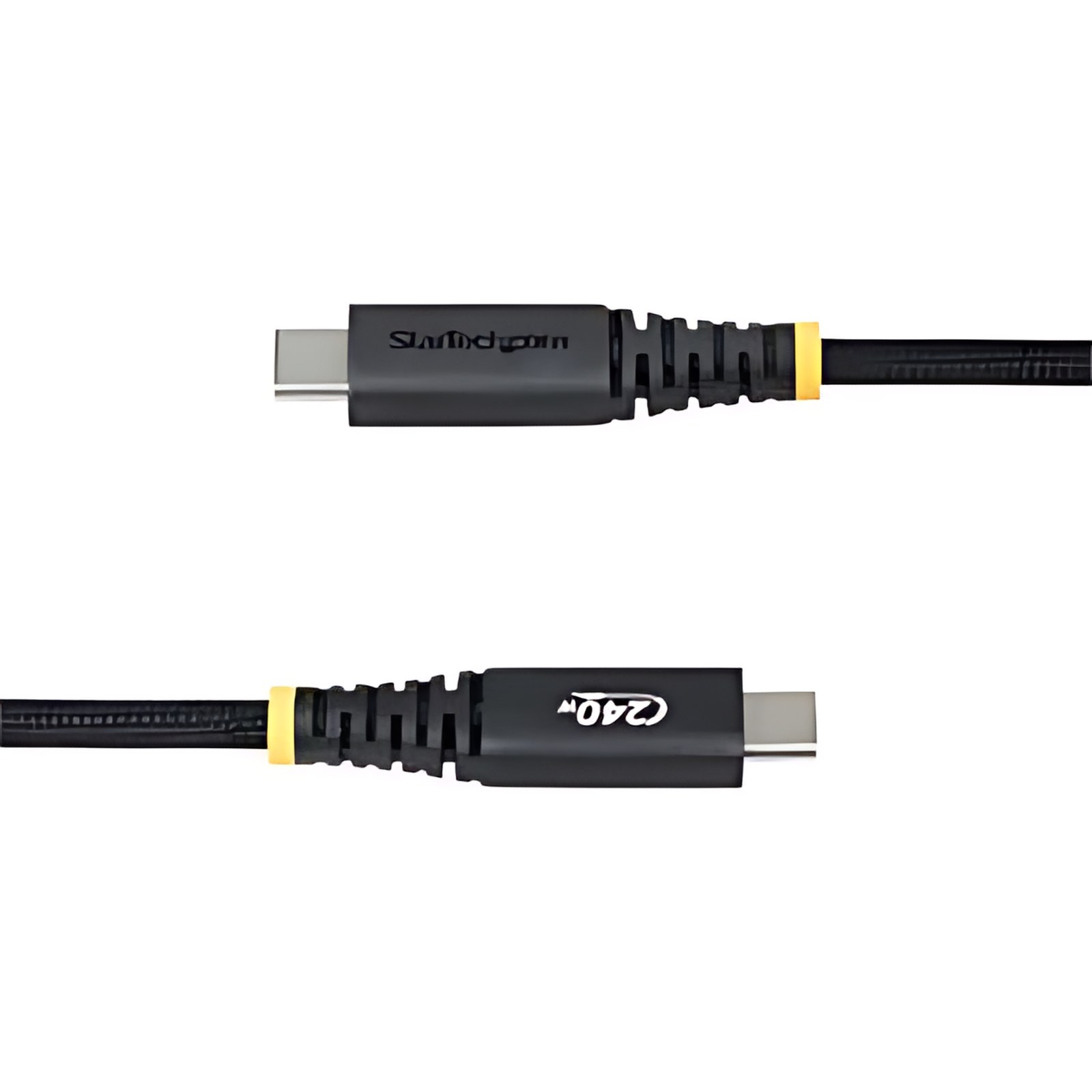 Startech.com Cable Cargador Usb-C De 2m – Cable Usb Tipo C De Carga Epr De 240w (5a) – Cable Usb 2.0 – Recubrimiento De Silicona – Usb-If – Cable For Cargador, Dispositivo Móvil, Cargador De Pared, Cargador De Automóvil, Cargador Portátil, Hub, Portátil, Tableta, Smartphone, Dispositivo Periférico, Carcasa De Unidad, … – 480gbit/S – Níquel Conector Chapado – 30 Awg – Negro