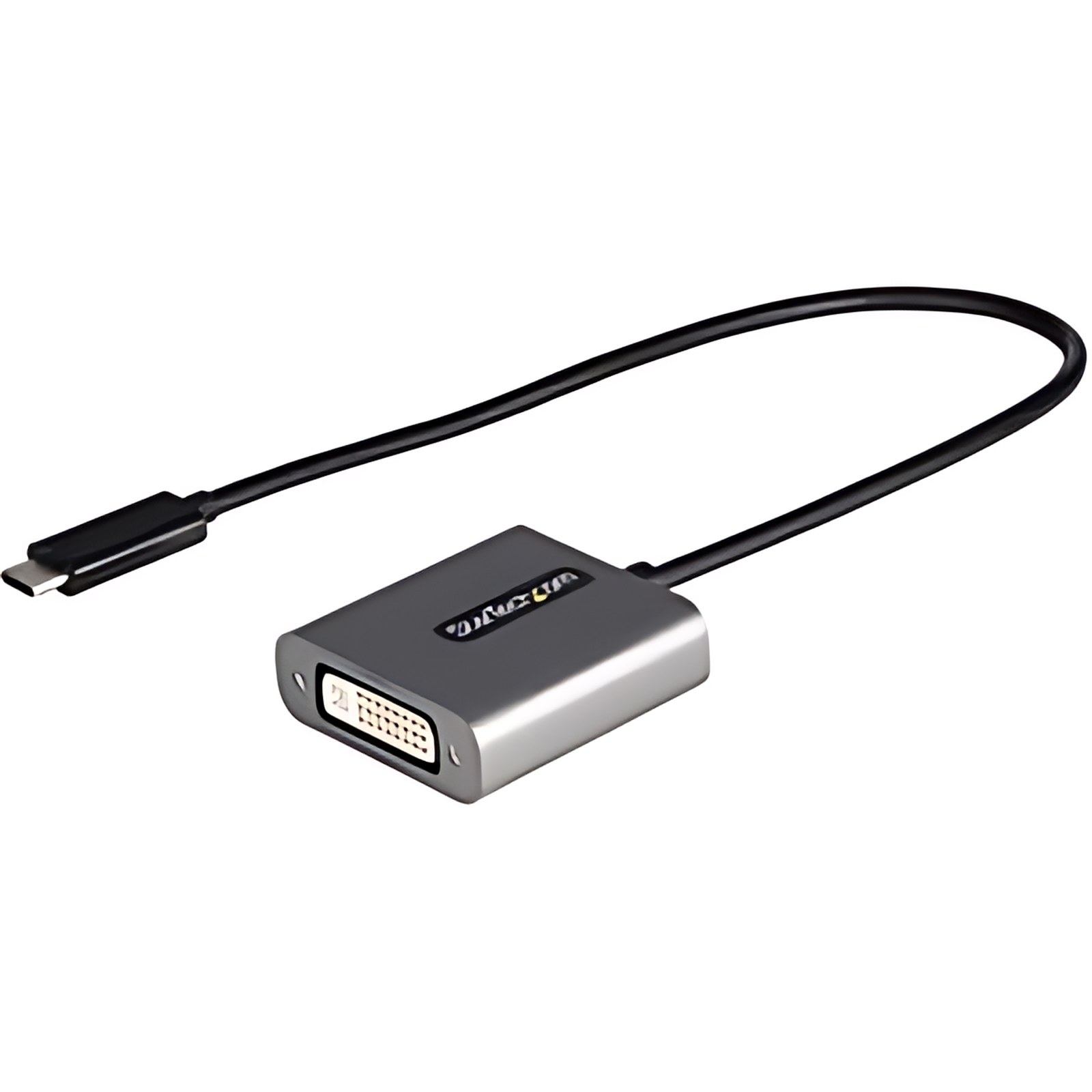 Startech.com Adaptador Usb C A Dvi – Conversor De Video Usb Tipo C A Dvi-D – Compatible Con Thunderbolt 3 – Cable De Conexión De 30cm – 1920 X 1200 Supported – Negro
