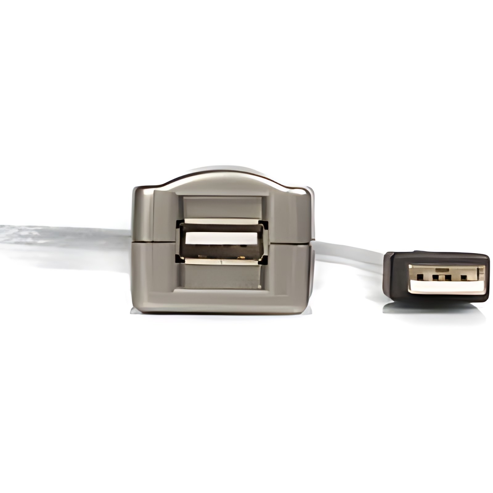 Startech.com Cable De 4.5m Extensor Activo Usb 2.0 – Macho A Hembra Usb A – Cable For Escáner, Impresora – 480mbit/S – Cable De Extensión – Gris