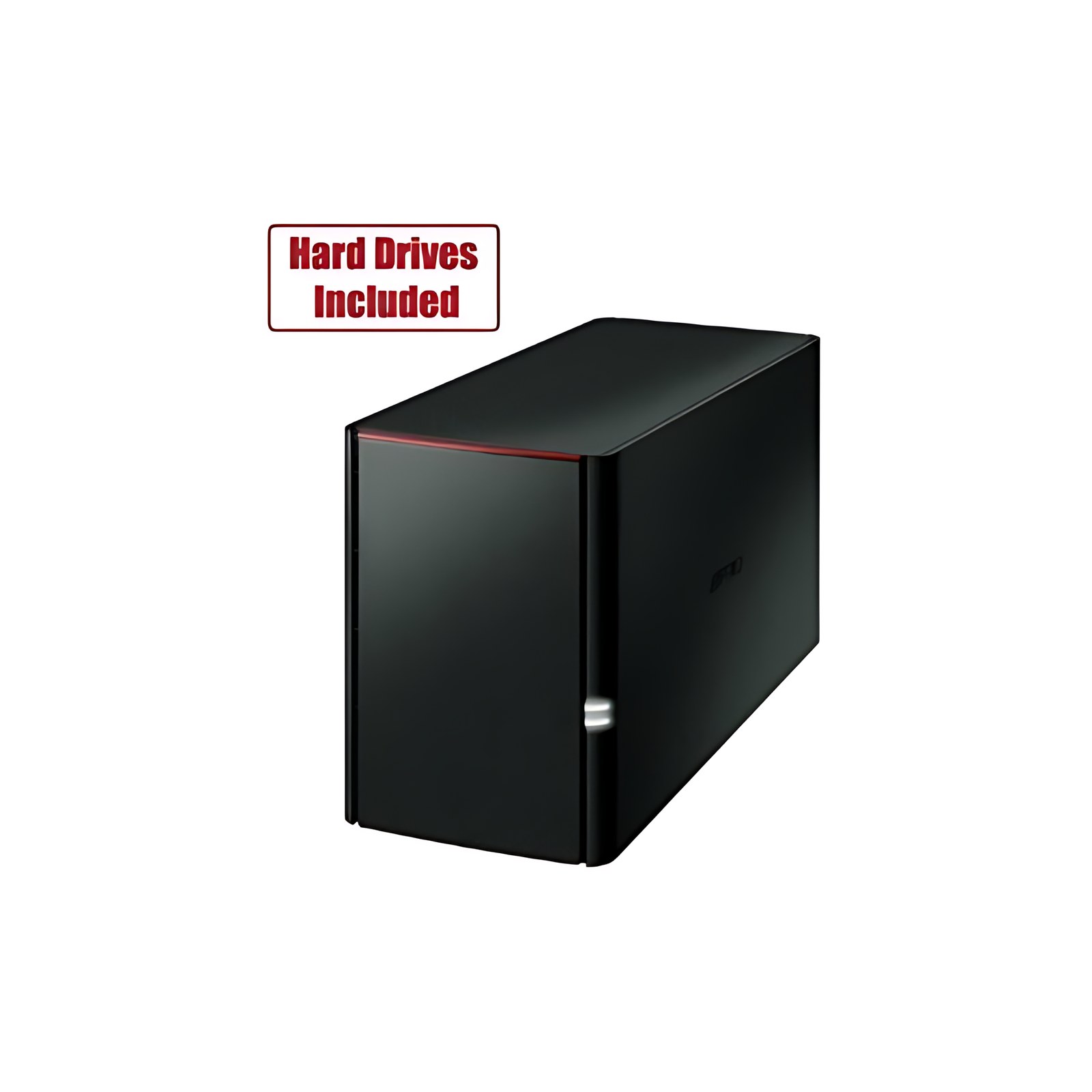 NAS 2 Bahías LinkStation 220D Series SoHo, 12TB (incluye 2 HDD de 6TB) RAID 0/1, Sistema de Almacenamiento en Red Rj-45 Gigabit, USB 2.0, Compatible con Windows®, Windows Server® & Mac OS®, incluye NA
