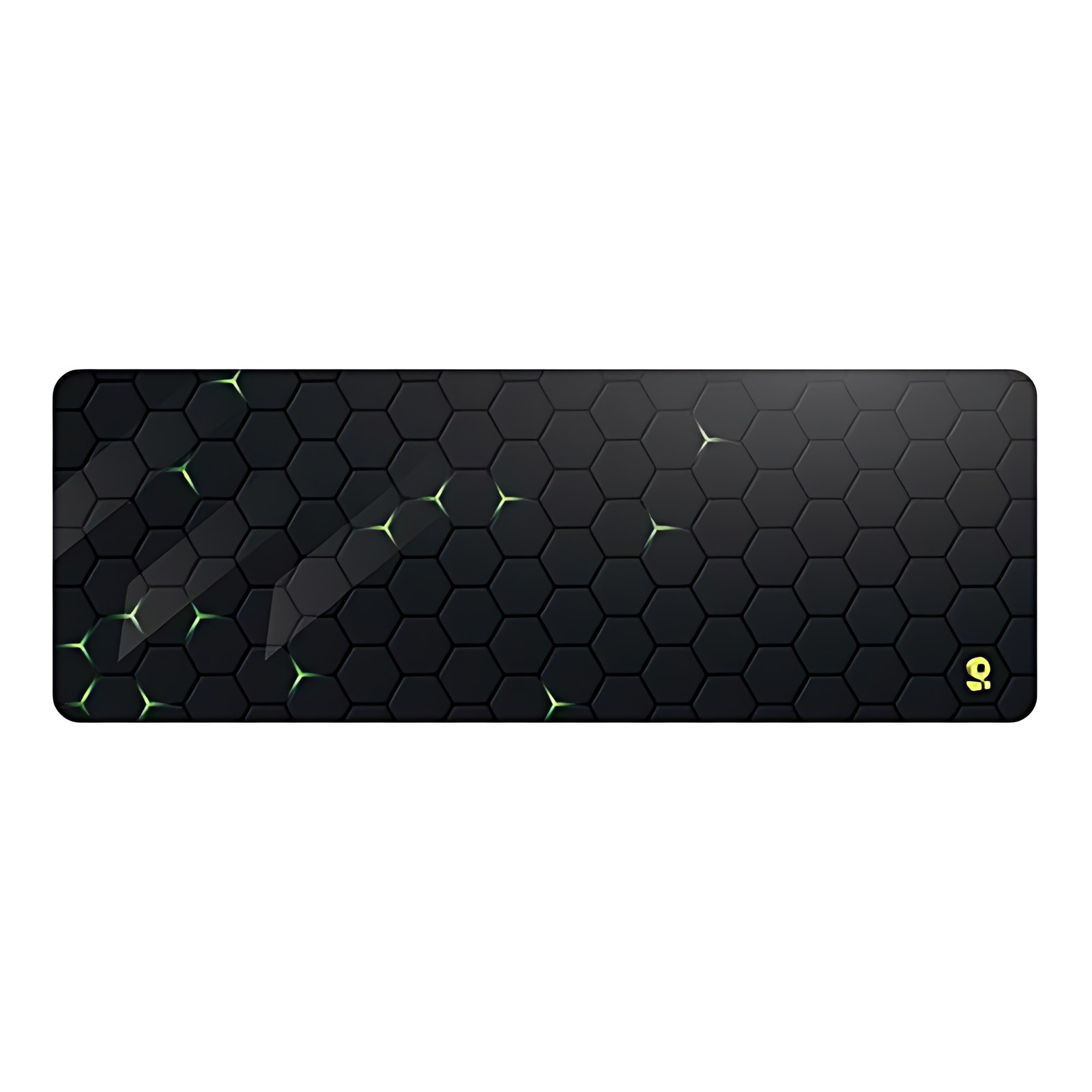 MOUSEPAD GAMER 90x40 HEXÁGONO GRIS