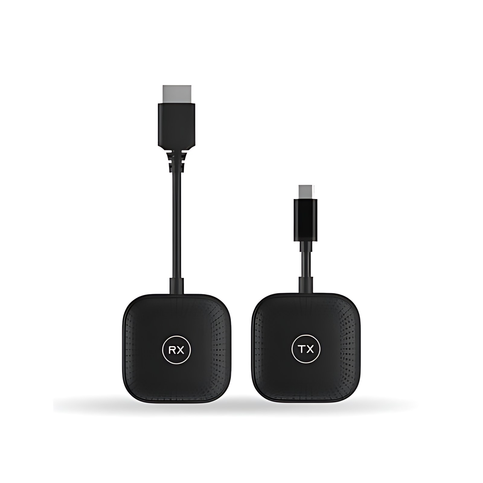 Brobotix Extensor Inalámbrico Hd, Transmisor Tipo C, Receptor Hdmi, Alcance Máximo De Transmisión 50 Metros, Plug And Play, Resolución 1080p, No Requiere Internet Ni Cables, Con Boton De Emparejamiento, Color Negro.