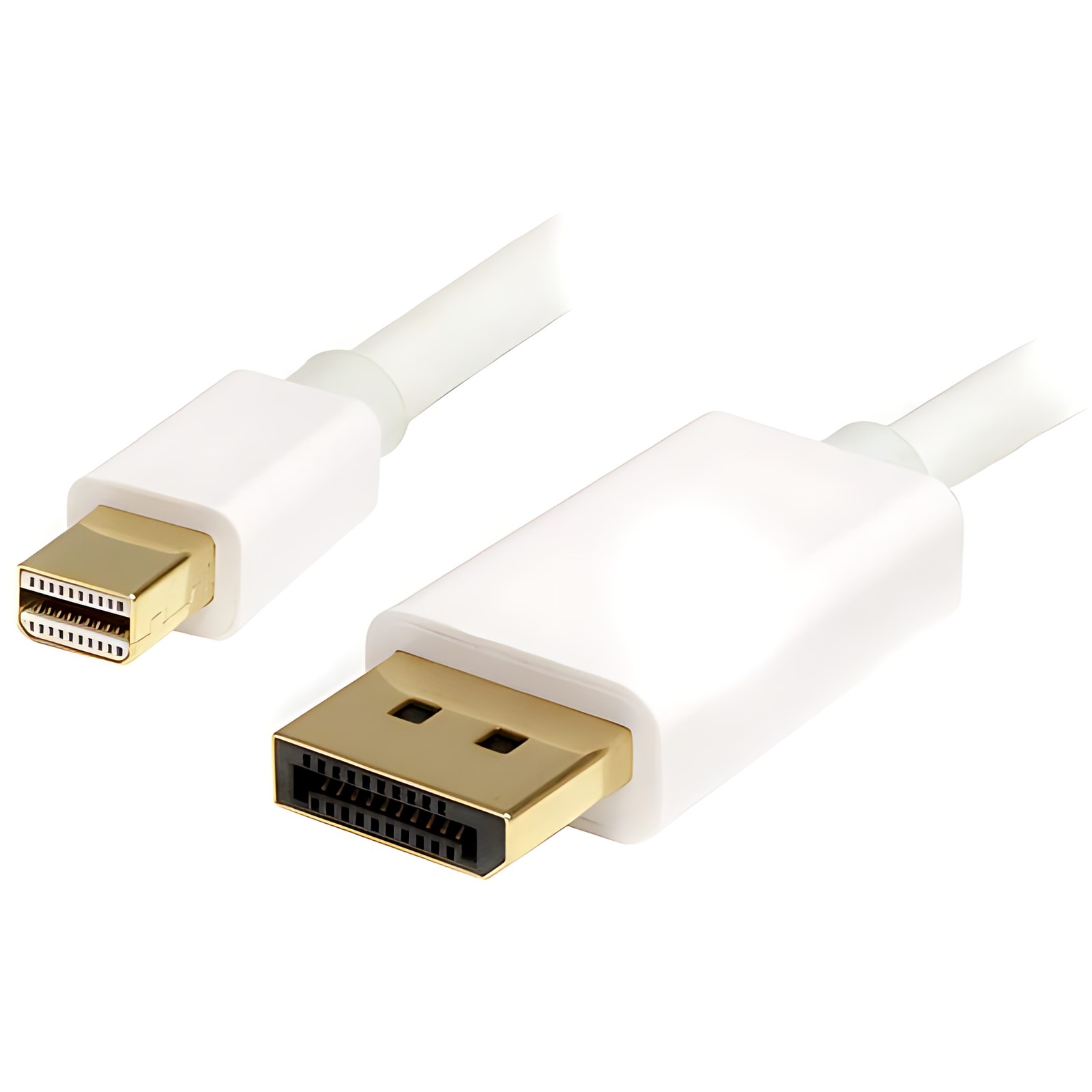 Startech.com Cable Adaptador De 2m De Monitor Mini Displayport 1.2 Macho A Dp Macho – 4k Blanco – Cable For Dispositivo De Audio/Vídeo, Monitor, Proyector, Tv – 21.6gbit/S – Admite Hasta3840 X 2400 – Apantallado – Oro Conector Chapado – Cmg – 32 Awg – Blanco