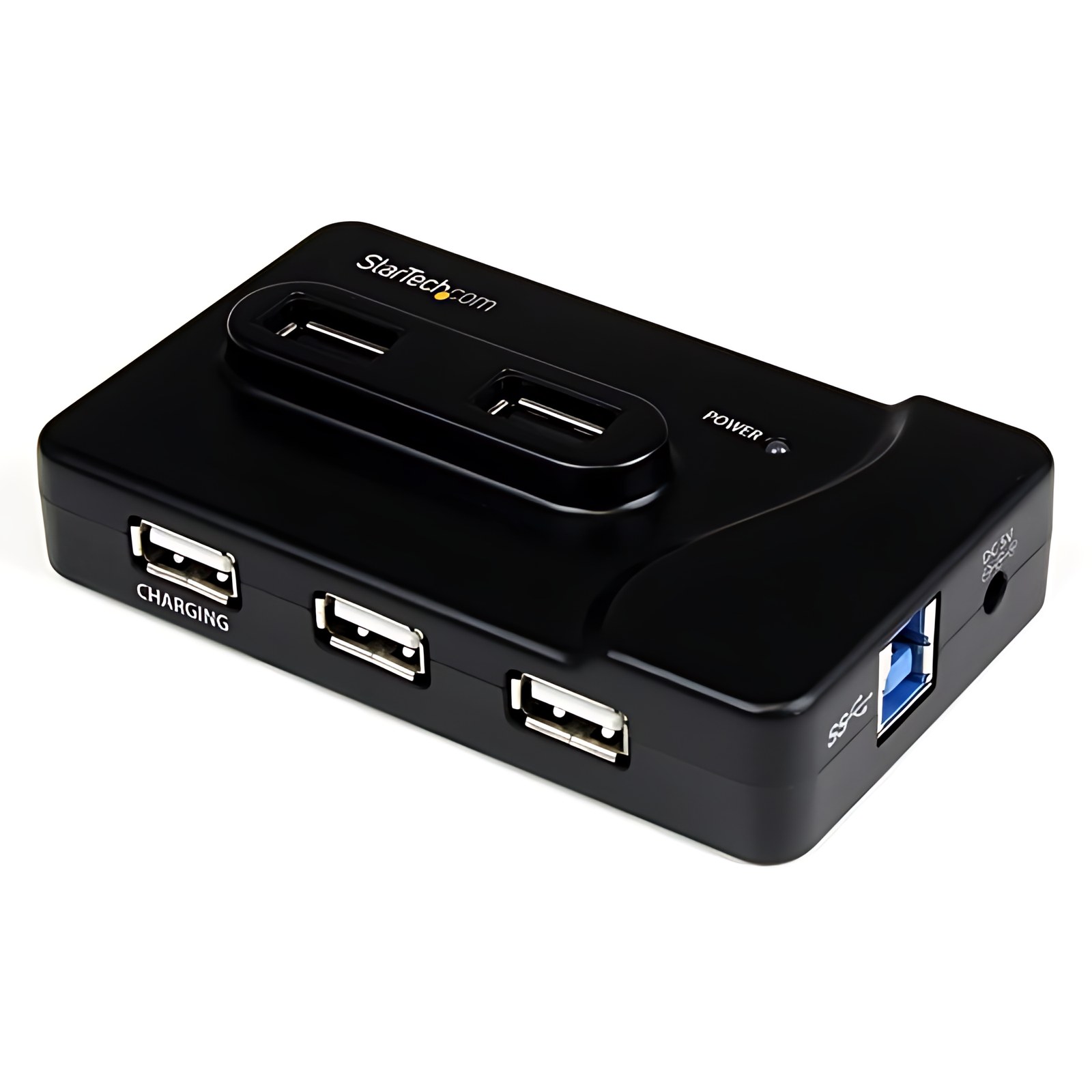 StarTech.com Concentrador Hub USB de 6 Puertos - 2x USB 3.0 -4x USB 2.0 - 1x USB Cargador de 2A - 6 Total USB Port(s) - 4 USB 2.0 Port(s) - 2 USB 3.0 Port(s) - PC, Mac