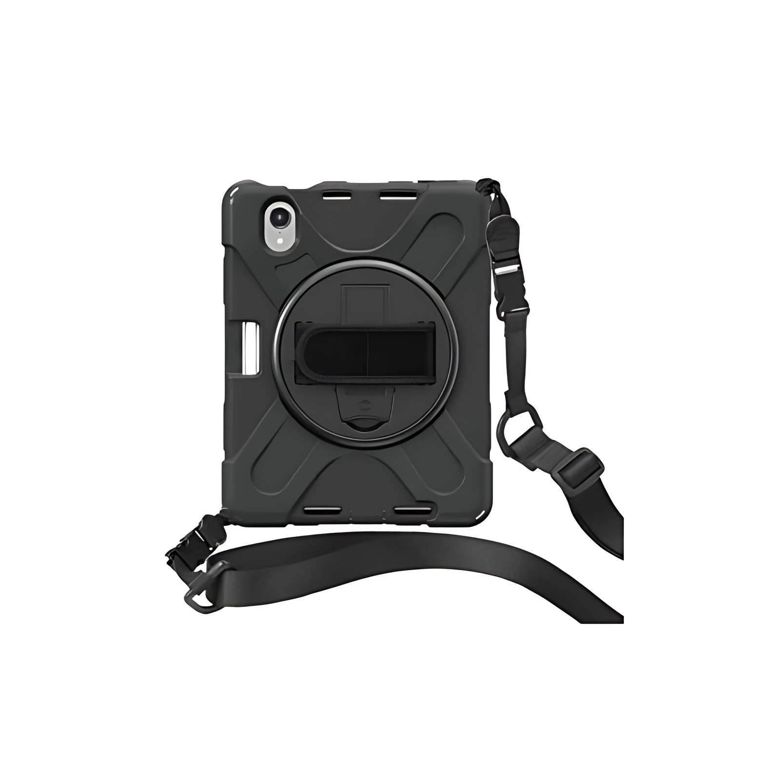 BRobotix FUNDA DE USO RUDO PARA TABLETA Apple® iPad® MINI A17 Pro (2024) y IPAD MINI 6A GENERACIÓN DE 8.3", (IPAD MINI A17 PRO A2993, A2995, A2996 AÑO 2024 Y MINI 6A GEN A2567, A2568, A2569 AÑO 2021).