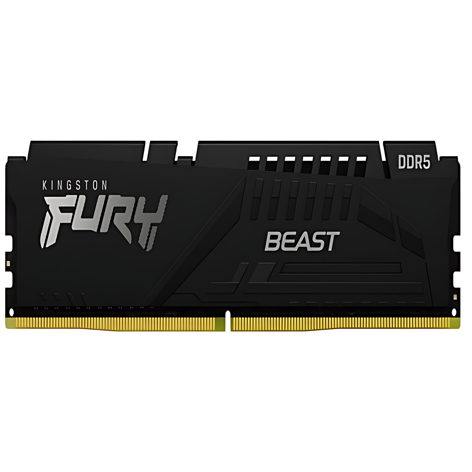 Kingston Fury Beast Black EXPO DDR5, Memoria Gamer Para PC, Capacidad: 32GB, Frecuencia: 6000MT/s, Latencia: CL36, Factor de Forma: DIMM 288-Pin, Color: Negro, SKU: KF560C36BBE-32