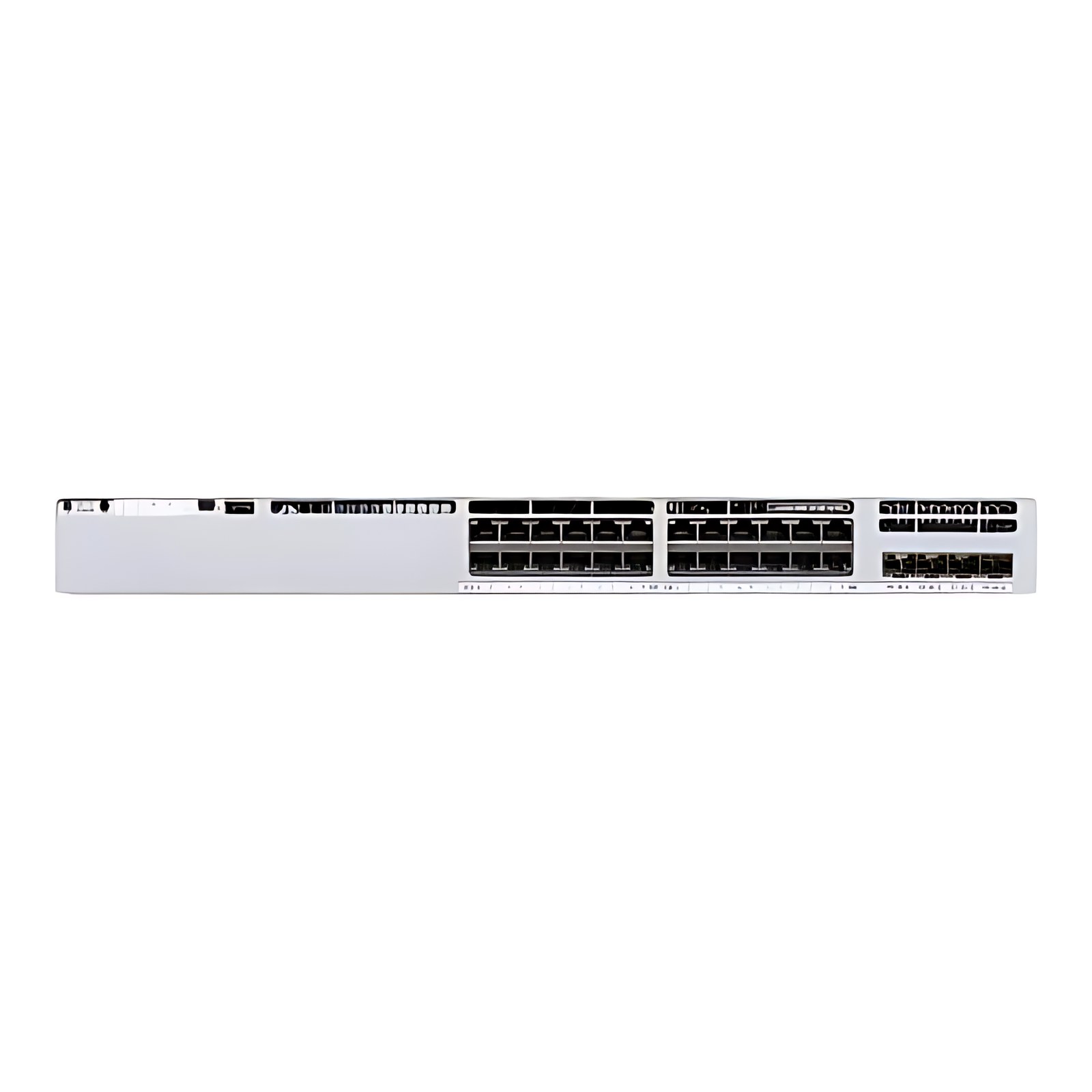 Switch Catalyst 9300L, 24 puertos Gigabit Ethernet, PoE+, 4 puertos SFP+ (4x 1G/10G), Network Essentials, Incluye cable CAB-TA-NA, la suscripción Cisco DNA y el Smartnet se adquiren por separado. Es o