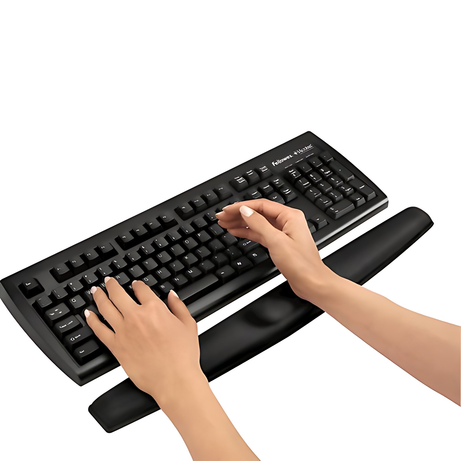 BROBOTIX MOUSEPAD DESCANSA MUÑECAS TIPO GEL PARA ESCRITORIO COLOR NEGRO- Tapete Mouse Pad Almohadilla Raton Laptop Escritorio Notebook PC