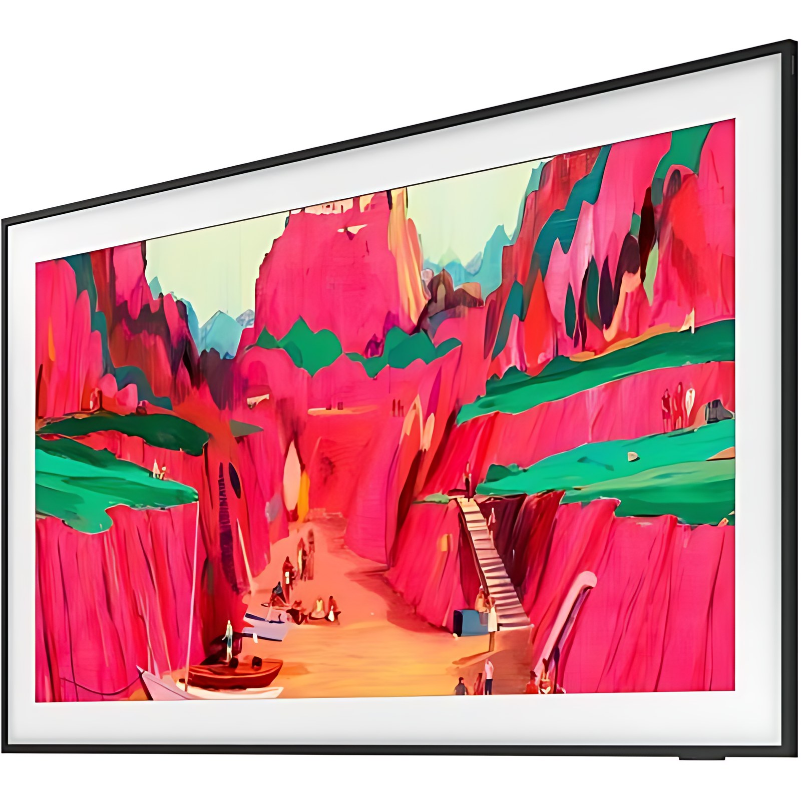 Smart Led-Lcd Tv 2025 Samsung The Frame Pro Ls03fw Qn75ls03fwf 189.2cm – 4k Uhdtv – Hig Dynamic Range (alto Rango Dinámico, Hdr) – Negro – 1905mm Clase – Neo Quantum Hdr, Hdr10+ Adaptive, Hdr10+ Gaming – Neo Qled Retroiluminación – Alexa, Asistente De Google, Bixby Soportado – Airplay – 3840 X 2160 Resolución