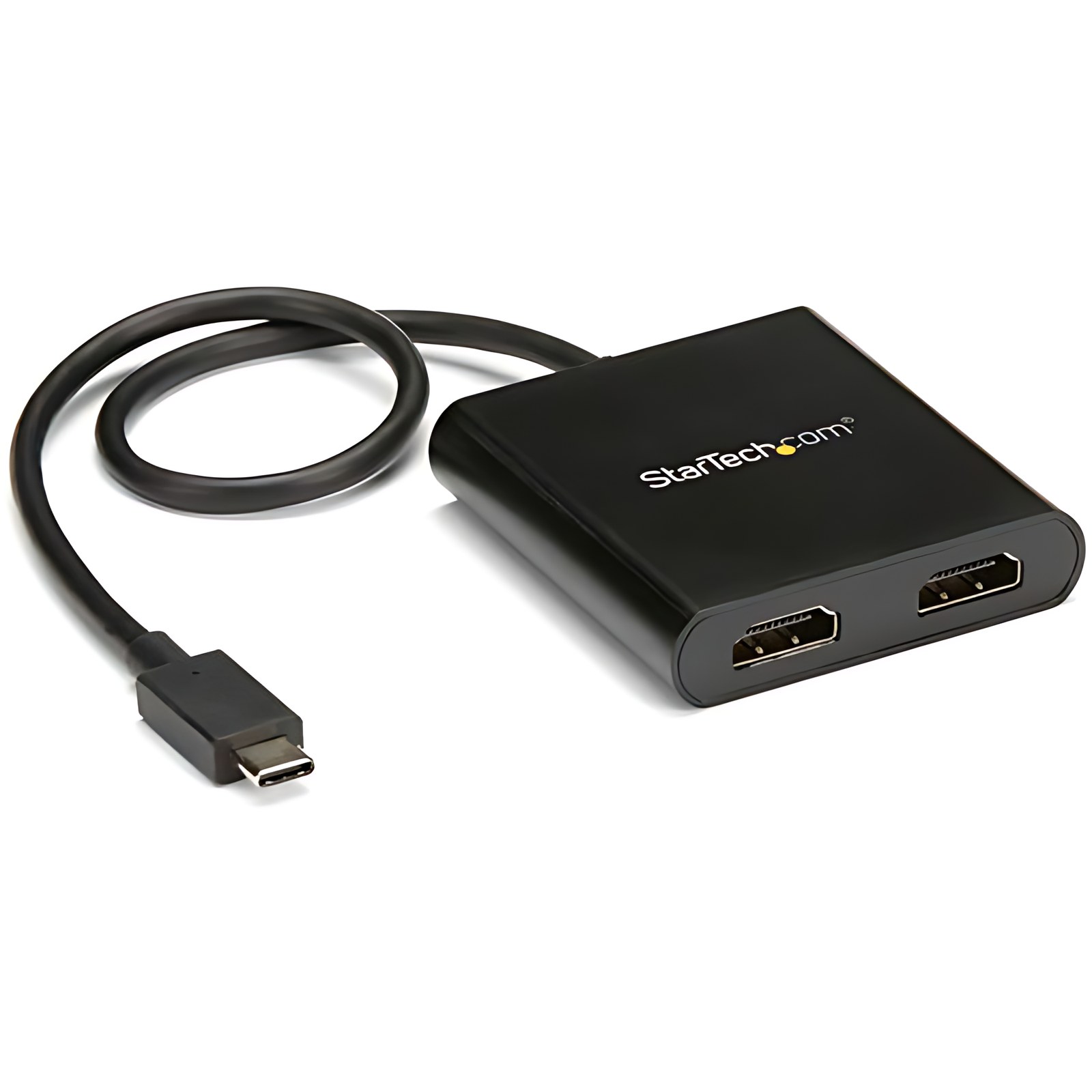 StarTech.com Adaptador USB a HDMI Doble - Hub MST USB Tipo C - Divisor Splitter HDMI Doble 4K 30Hz - HDR - Solo Windows - 3840 × 2160 - 2 x Salida HDMI - USB