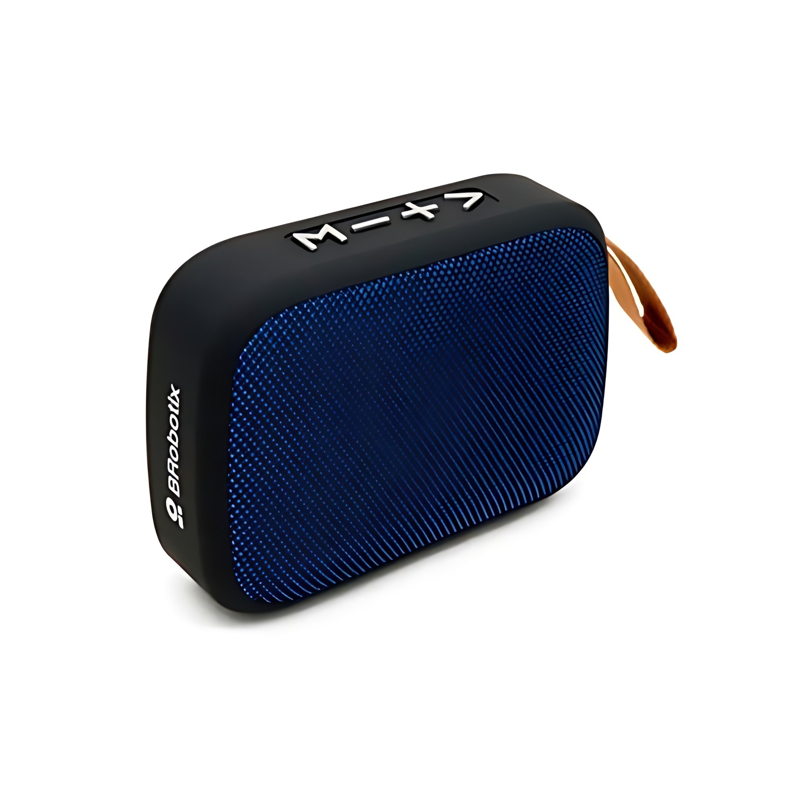 Brobotix Bocina Bluetooth Con Radio Fm Y Puerto Usb/Tf Color Azul – Recargable