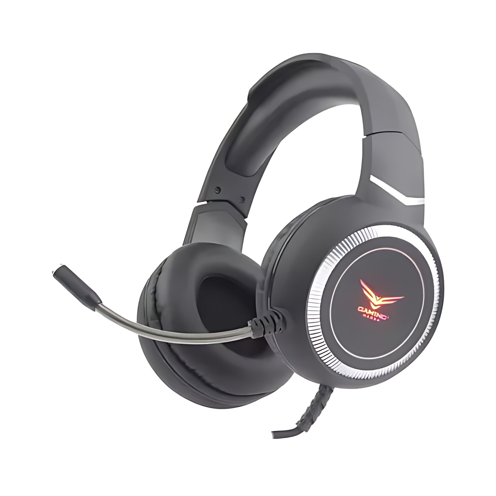 Hedset.diadema Gamermicrofono R Gb Con Adaptador Hifi 3.5mm+usb