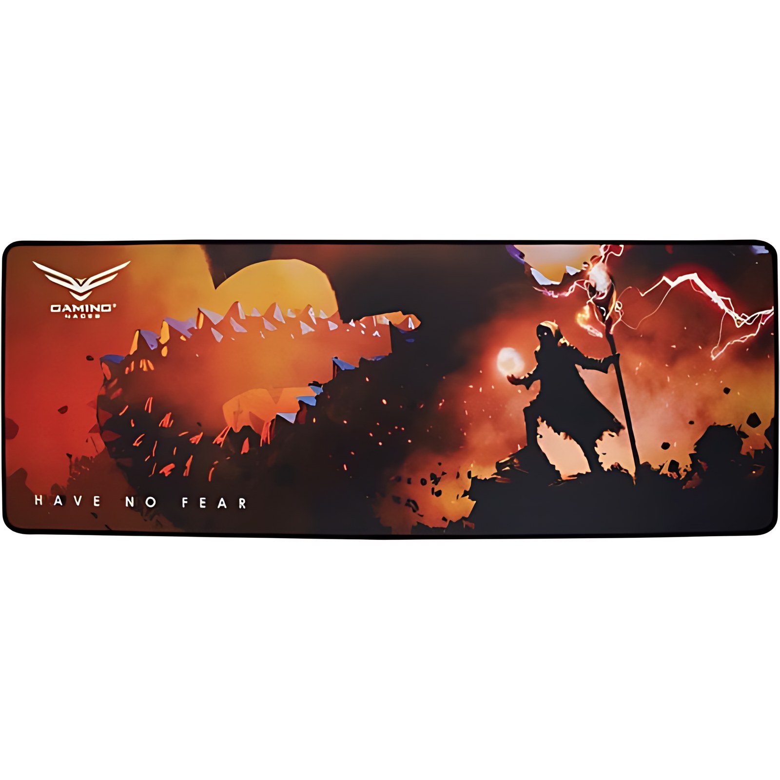 Naceb Alfombrilla para ratón de juego - Microfibra, Seda, Spandex, Goma