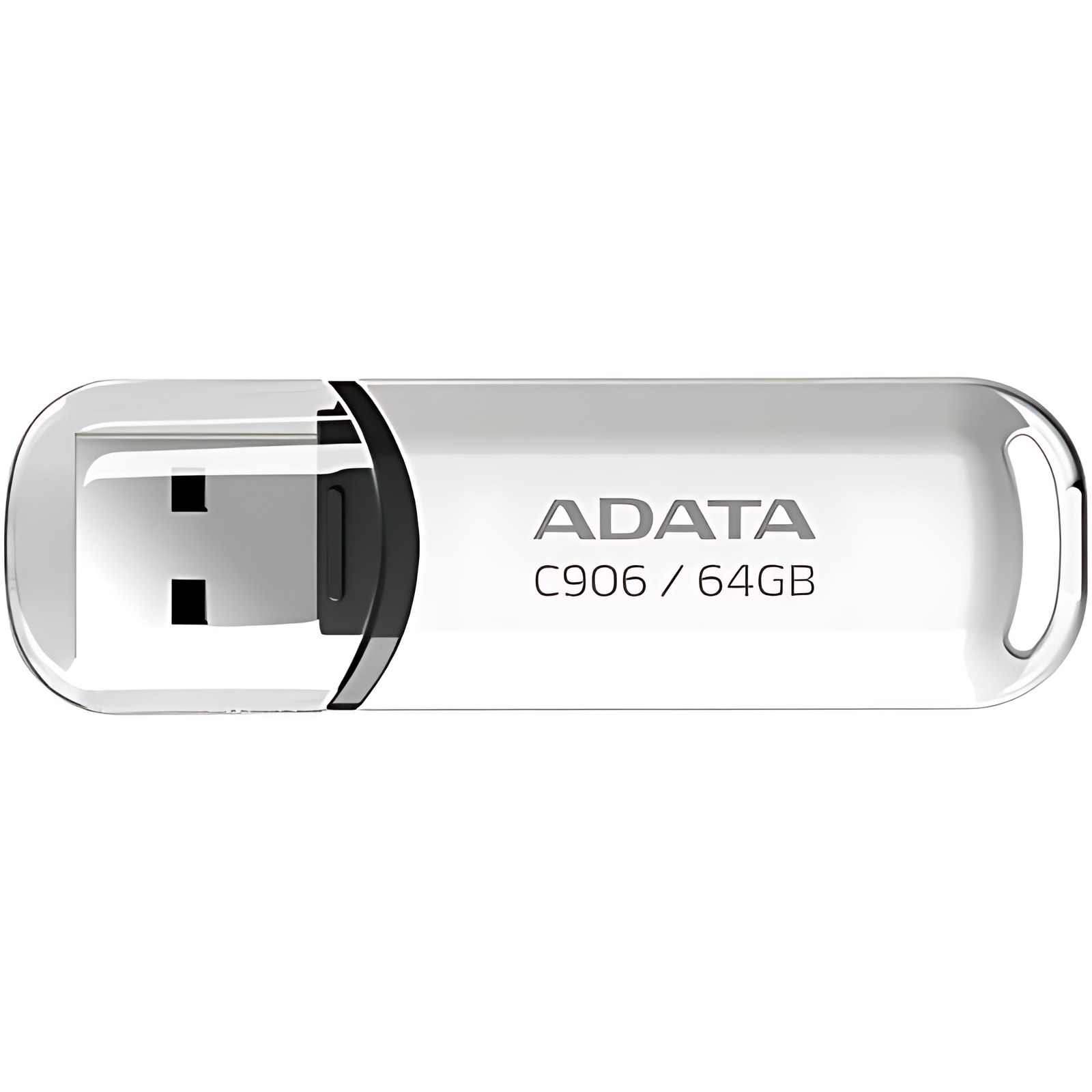 Adata Usb 64gb C906 Blaca Con Tapa Ac906-64g-Rwh
