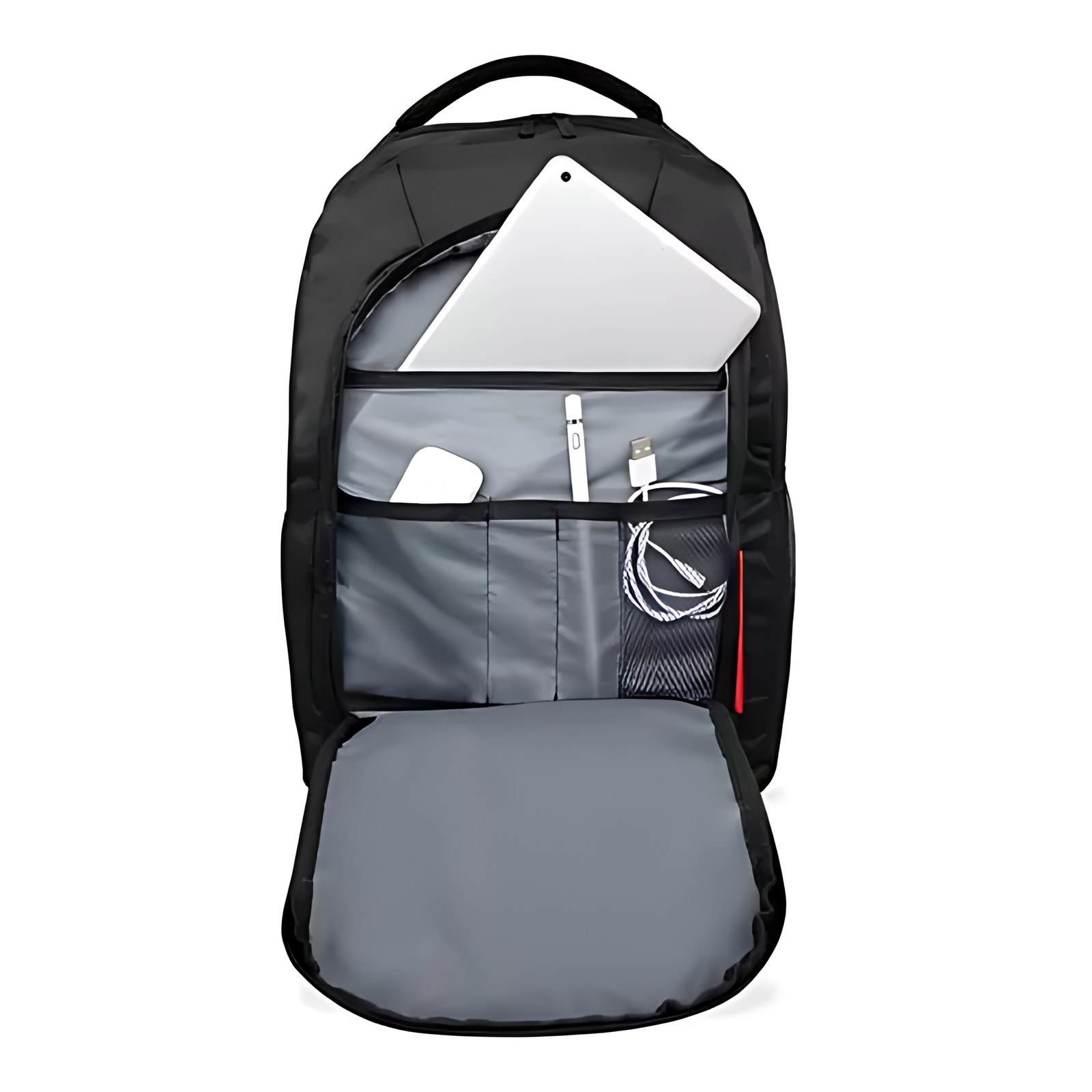 BACKPACK MOCHILA UNIVERSITY PARA LAPTOP 15 A 17", COLOR NEGRO, BROBOTIX