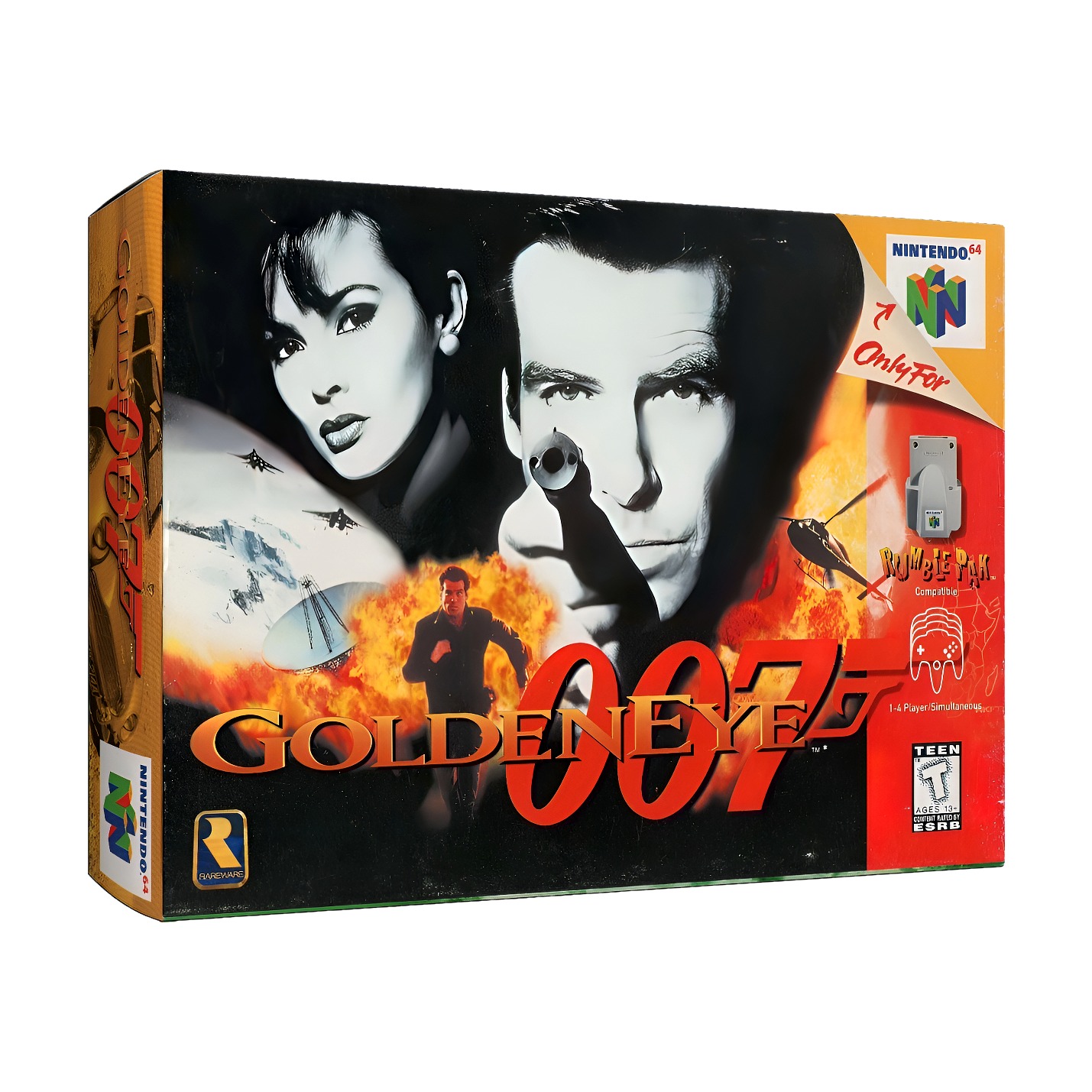 Golden Eye 007 Físico En Caja Con Manual Nintendo 64, vista 1 de 9