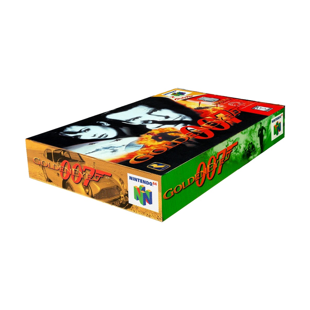 Golden Eye 007 Físico En Caja Con Manual Nintendo 64, vista 2 de 9