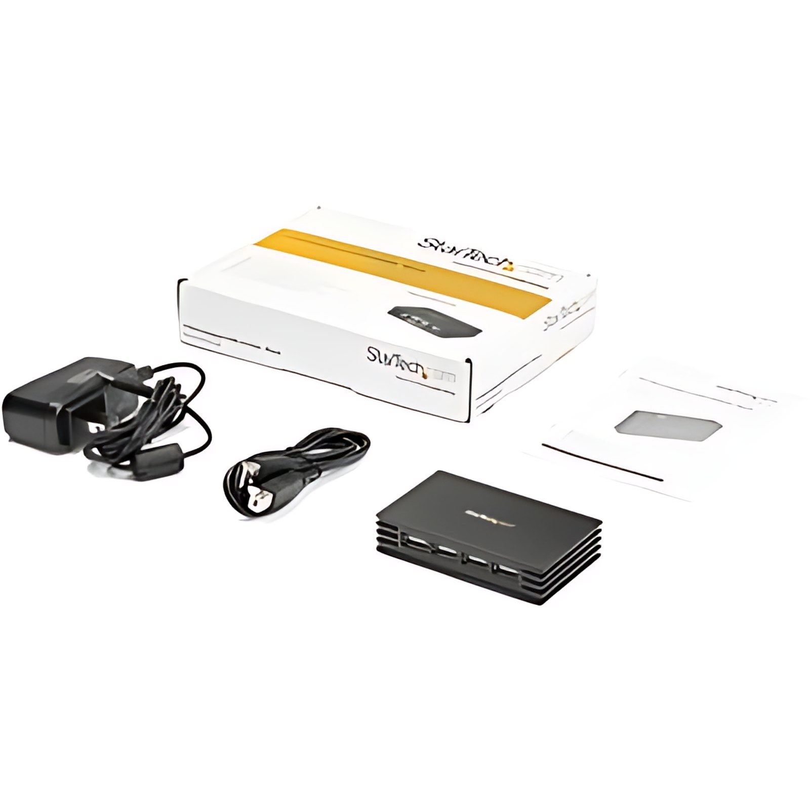StarTech.com Hub Concentrador USB 2.0 Compacto de 4 Puertos - Negro - 4 Total USB Port(s) - 4 USB 2.0 Port(s) - PC, Mac