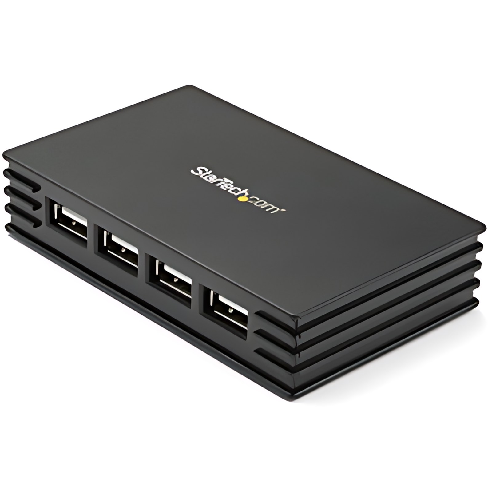 StarTech.com Hub Concentrador USB 2.0 Compacto de 4 Puertos - Negro - 4 Total USB Port(s) - 4 USB 2.0 Port(s) - PC, Mac