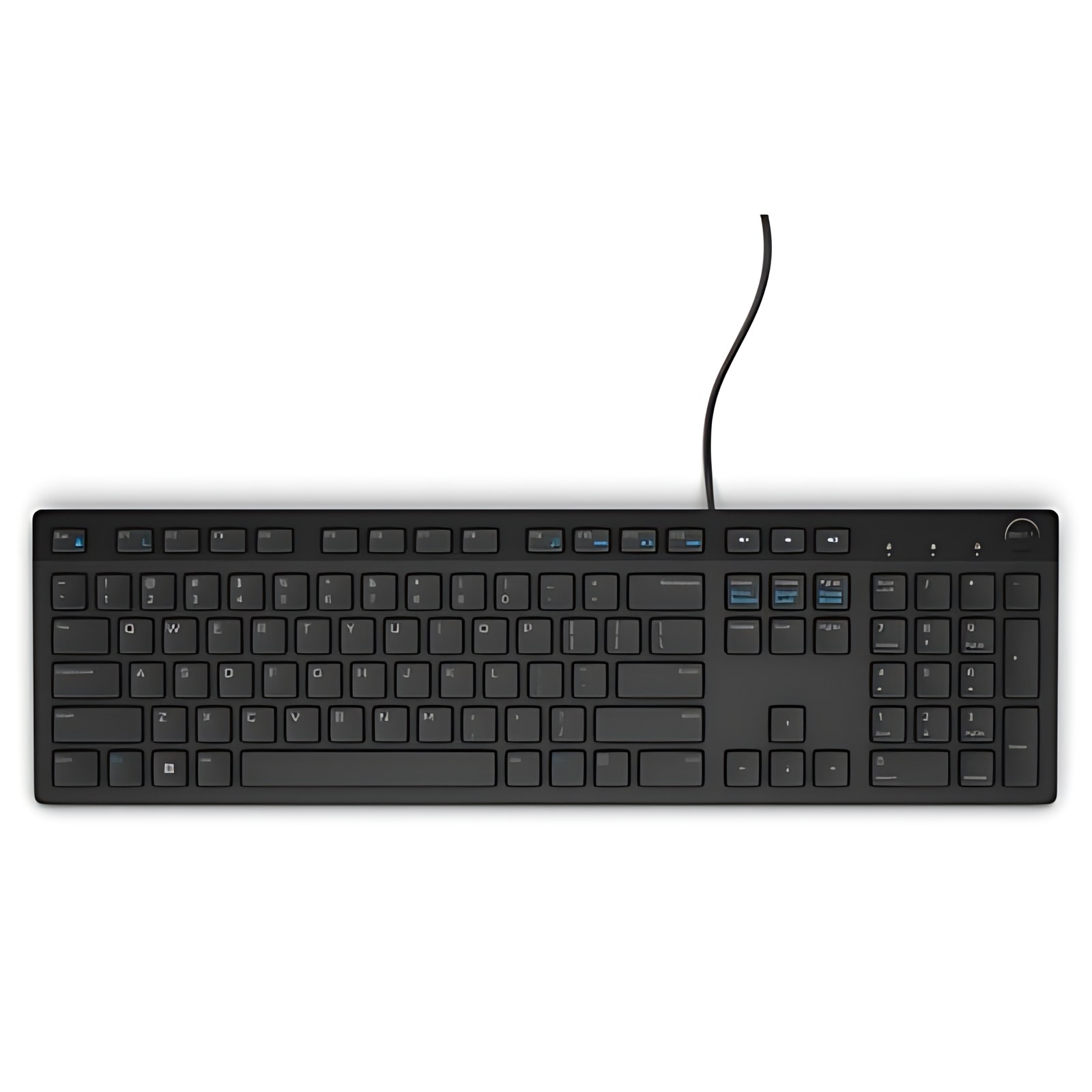 KIT Teclado y Mouse Alambrico Dell - KM300C - Color Negro - Lenguaje Español - 1 año de garantía.