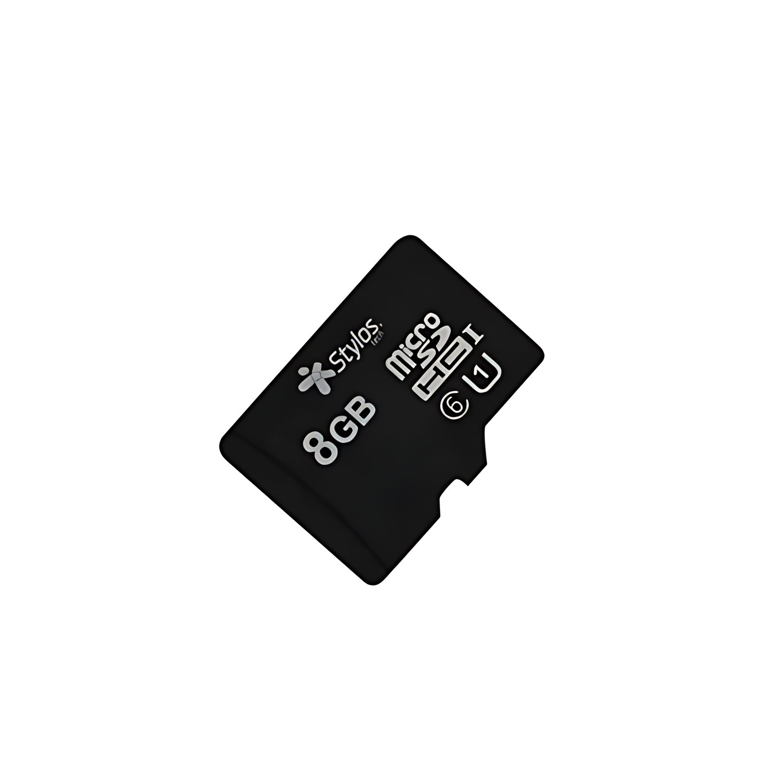 microSDHC Stylos - 8GB - Class 10/UHS-I (U1) - 13MB/s Leer - 5MB/s Escribir - 1Año(s) Garantía