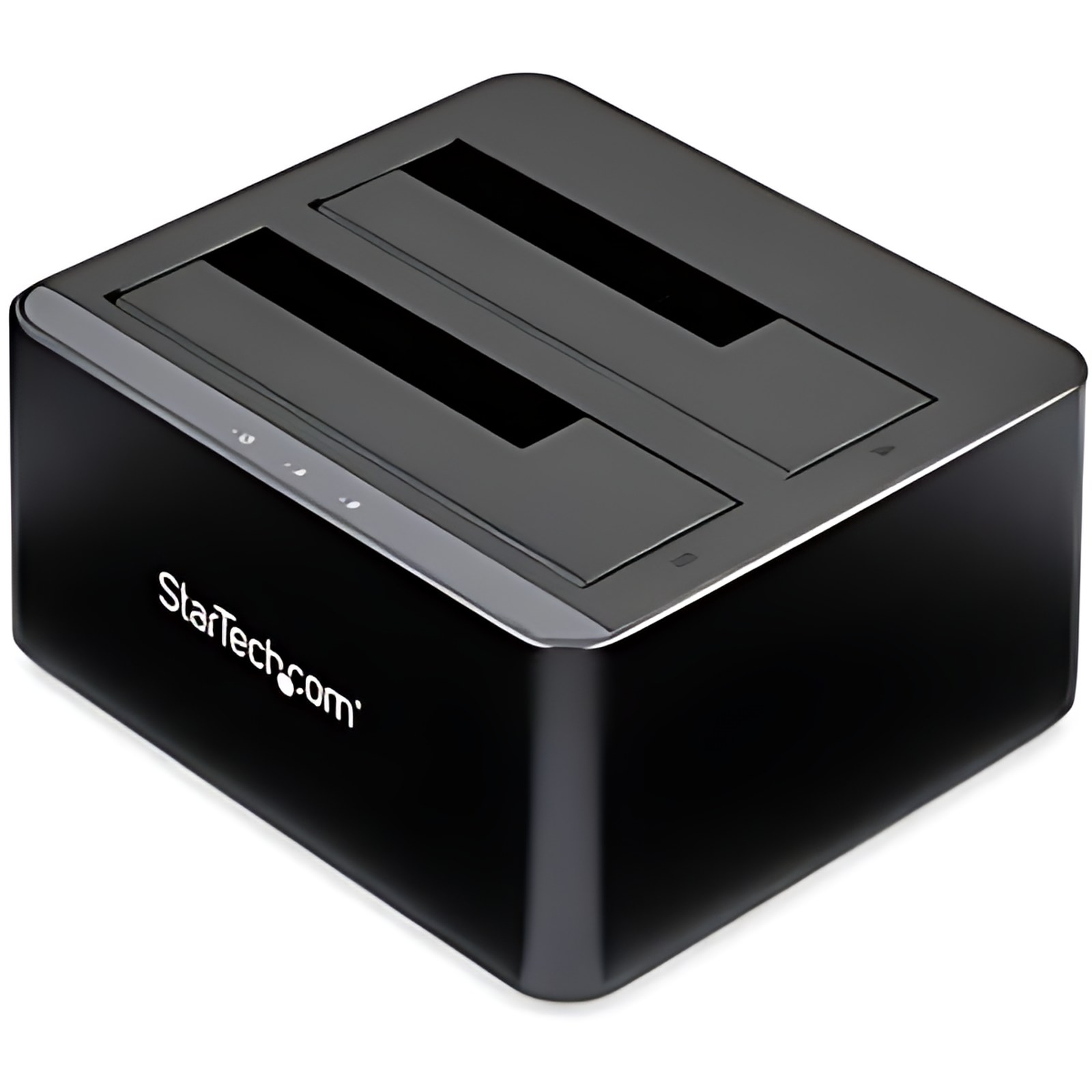 StarTech.com Docking Station USB 3.0 de 2 Bahías SATA de 2.5 o 3.5 Pulgadas para SSD o Disco Duro Base de Conexión para Unidades de Disco - Compartimento intercambiable en caliente - 2 x HDD admitido