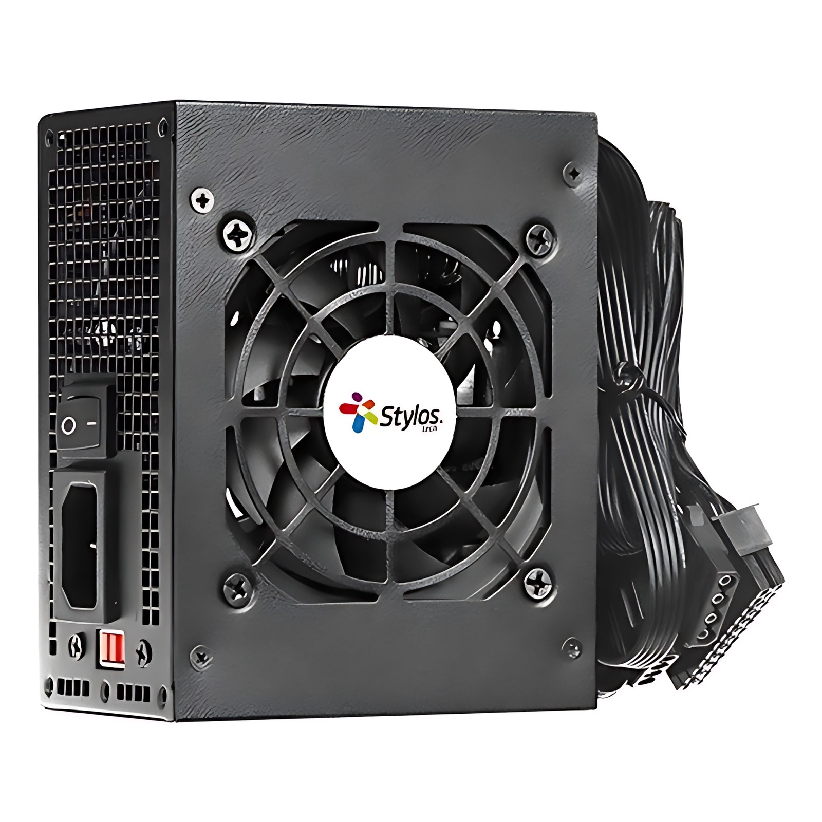 Fuente De Poder Stylos Sfx 500w Compatible Mini Itx / Micro Atx Negro