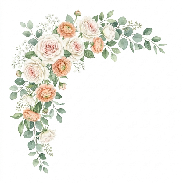 Romantic Botanical Garland
