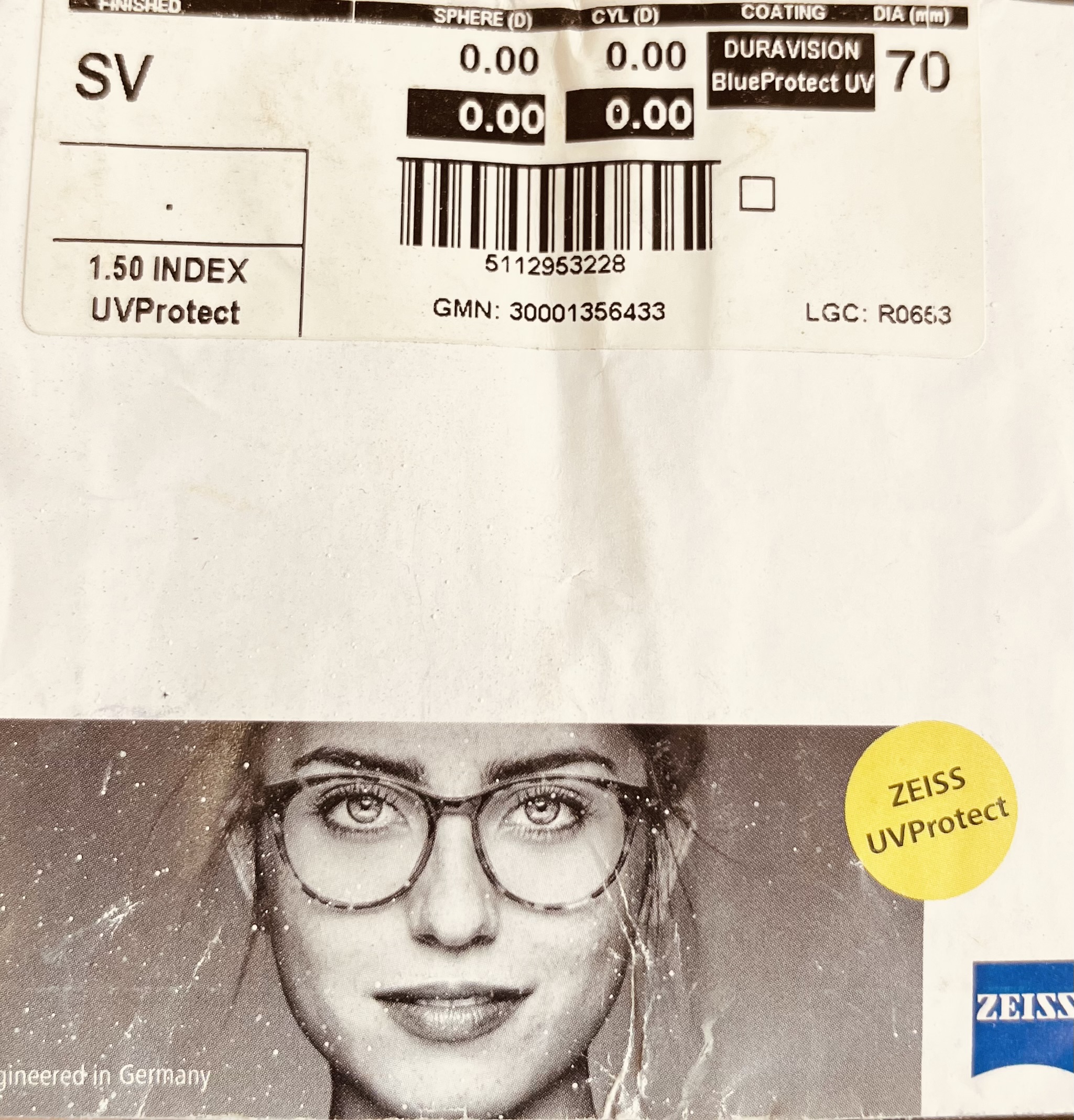 Zeiss blue cut lenses