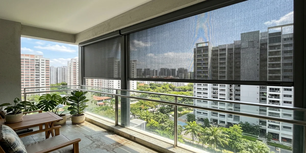 Roller Blinds for Balcony Singapore