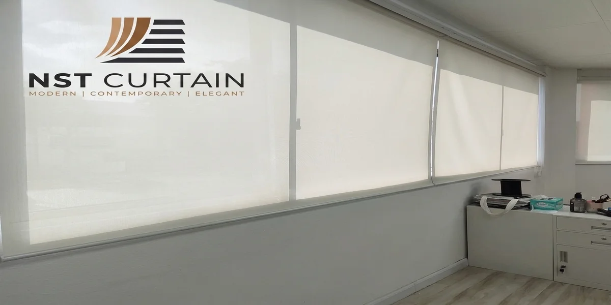 Perforated Sunscreen Roller Blinds Tuas Ave 11
