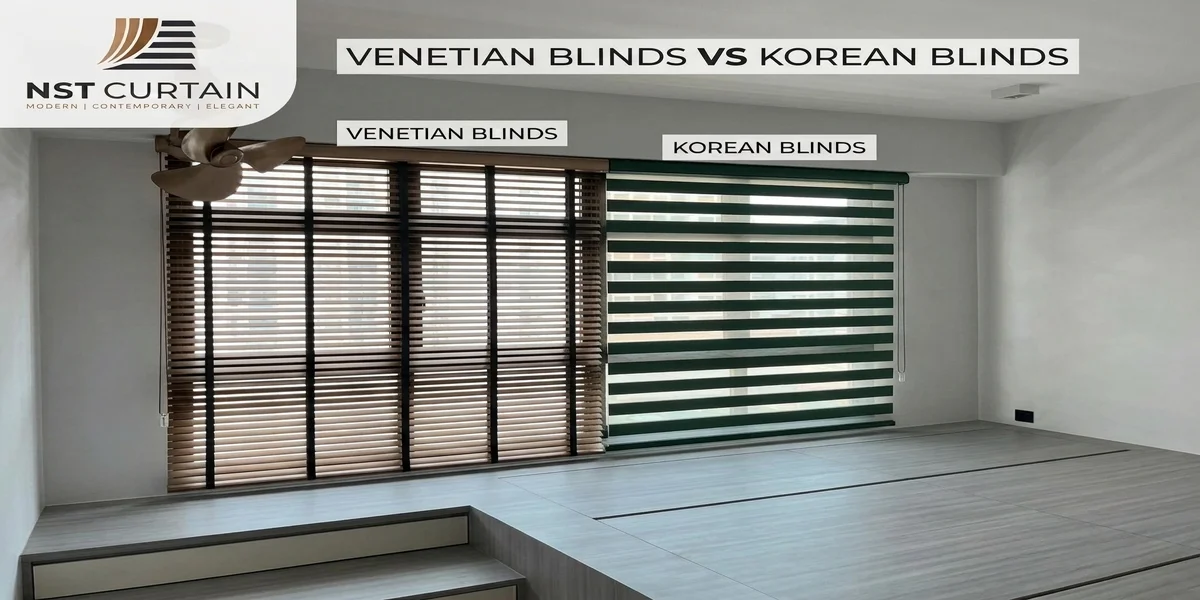 venetian blinds or korean blinds