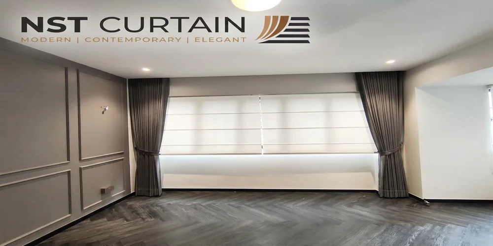 roman blinds bamboo on Kim Keat Road