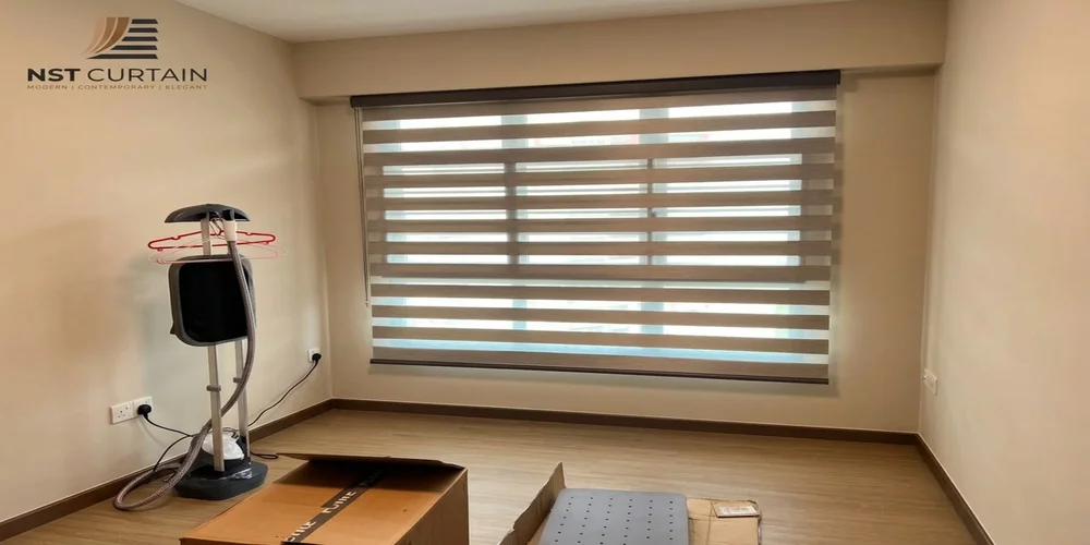 Motorised Korean blinds installation near me Toh Guan Road