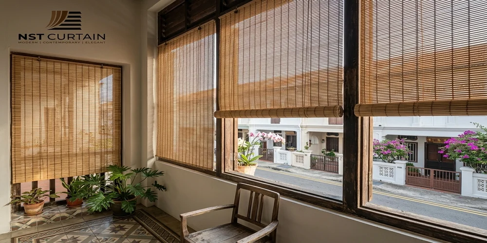 custom bamboo blinds Singapore