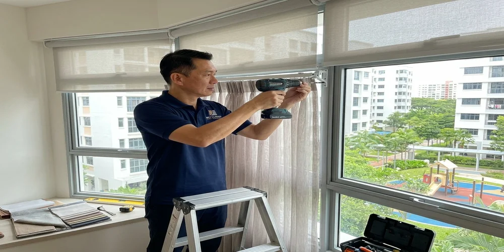 Curtains Installation Service Singapore